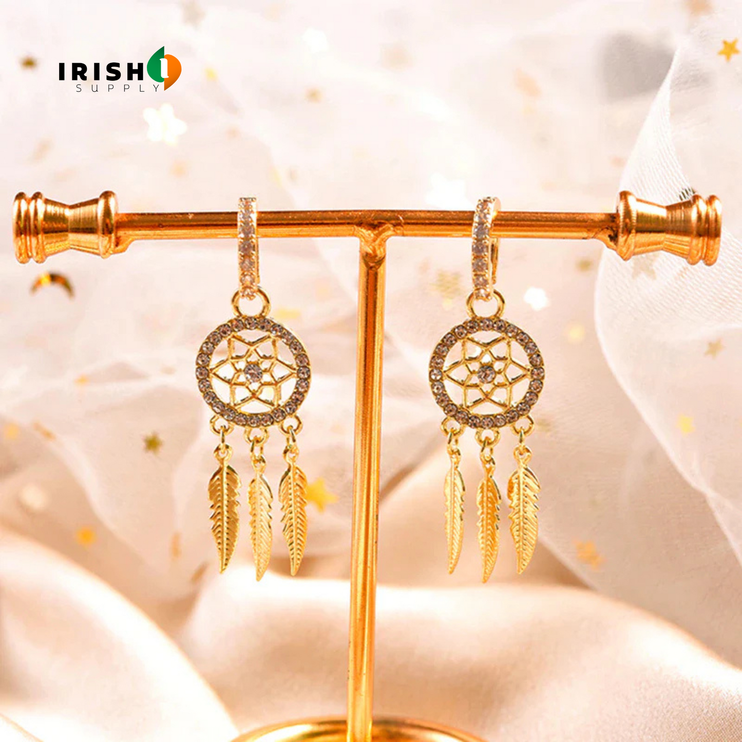 LUNARA Exquisite Dream Catcher Dangle Earrings