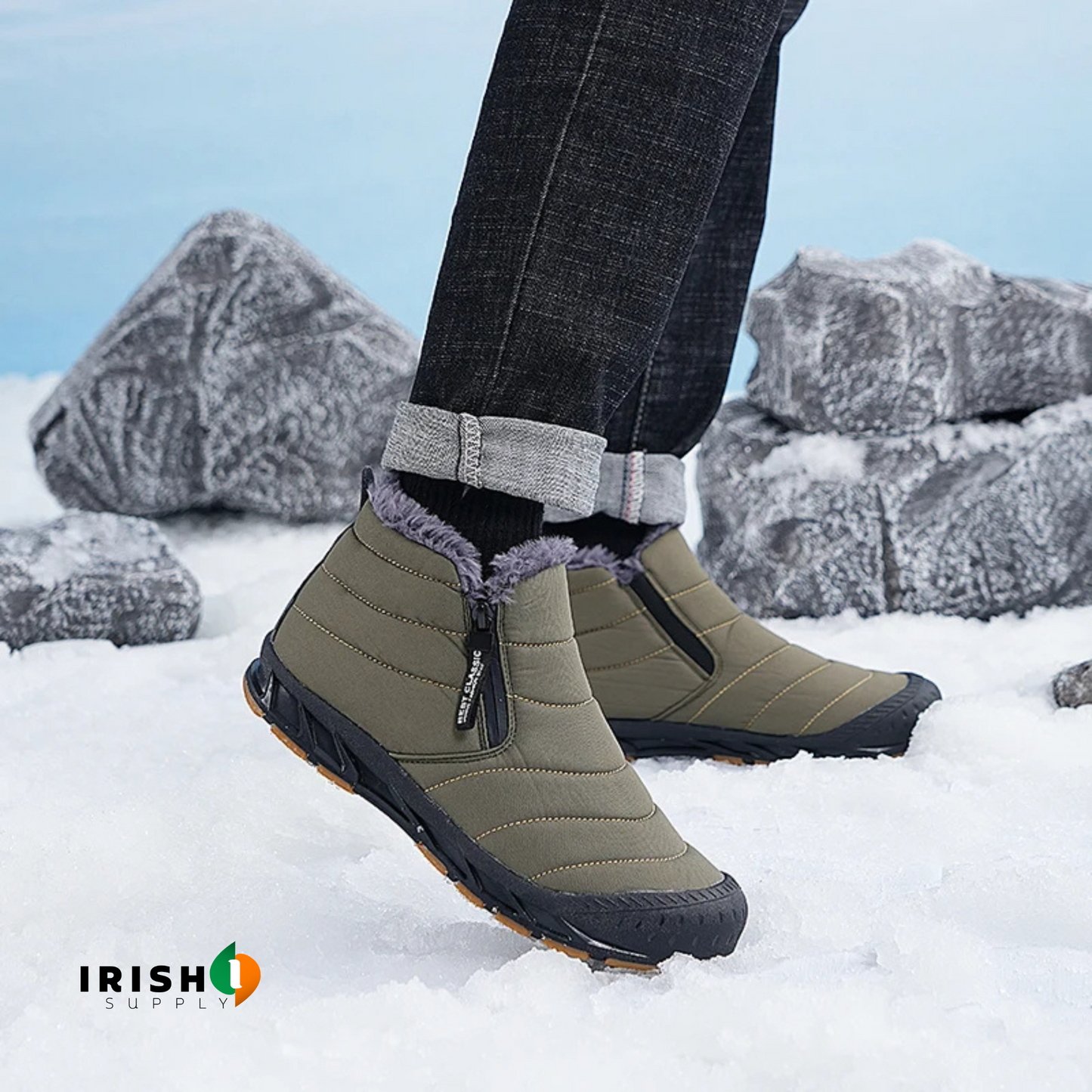 FROSTSTEP Winter-Ready, Non-Slip Boots