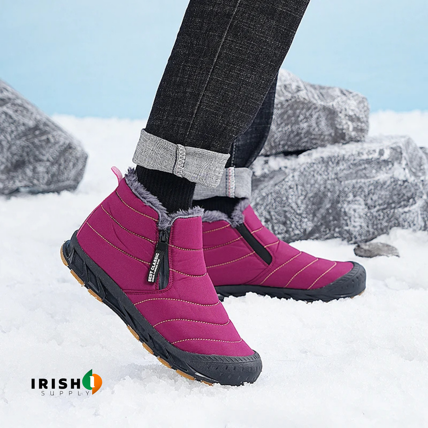 FROSTSTEP Winter-Ready, Non-Slip Boots