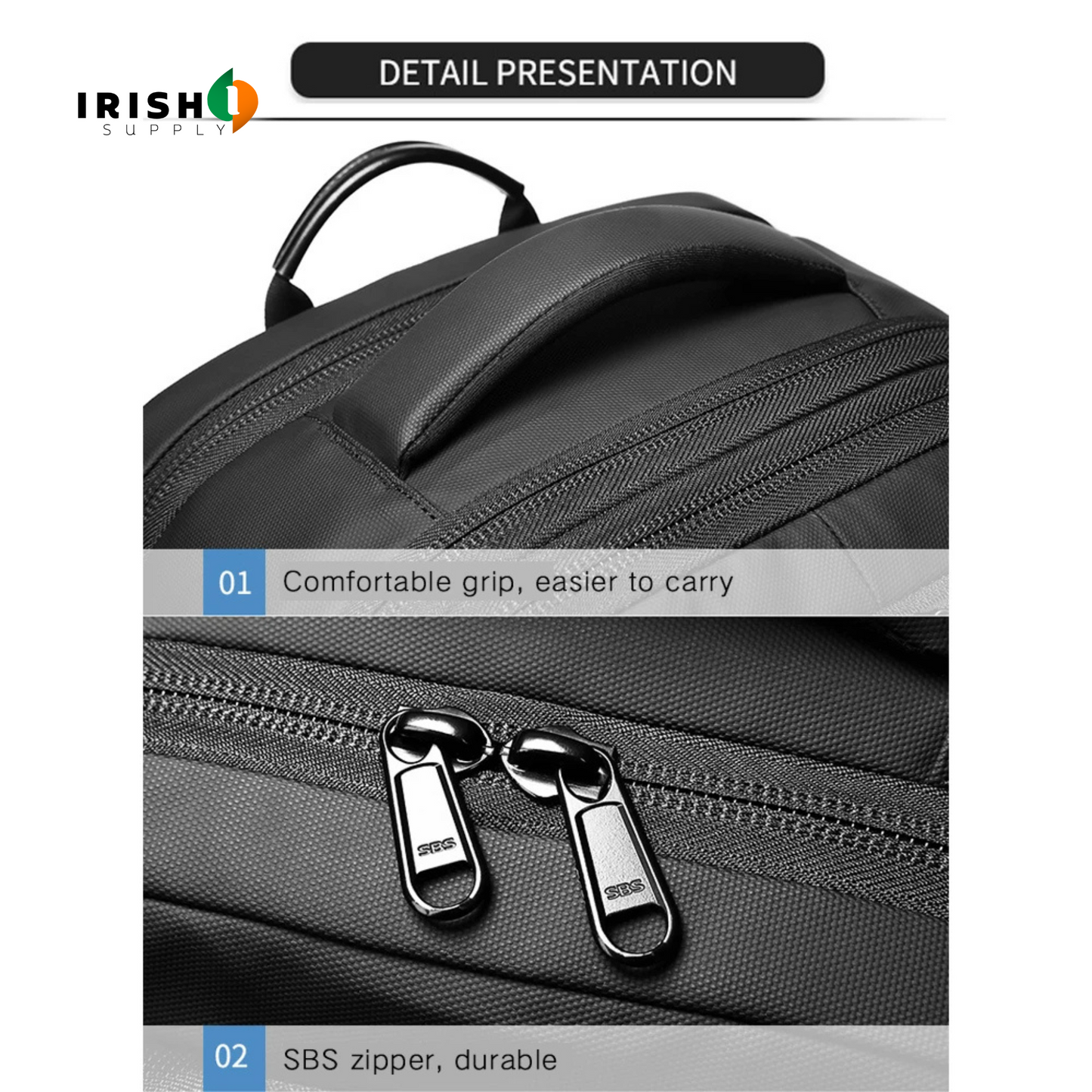 CARRYMAX Expandable 17-Inch Laptop Backpack