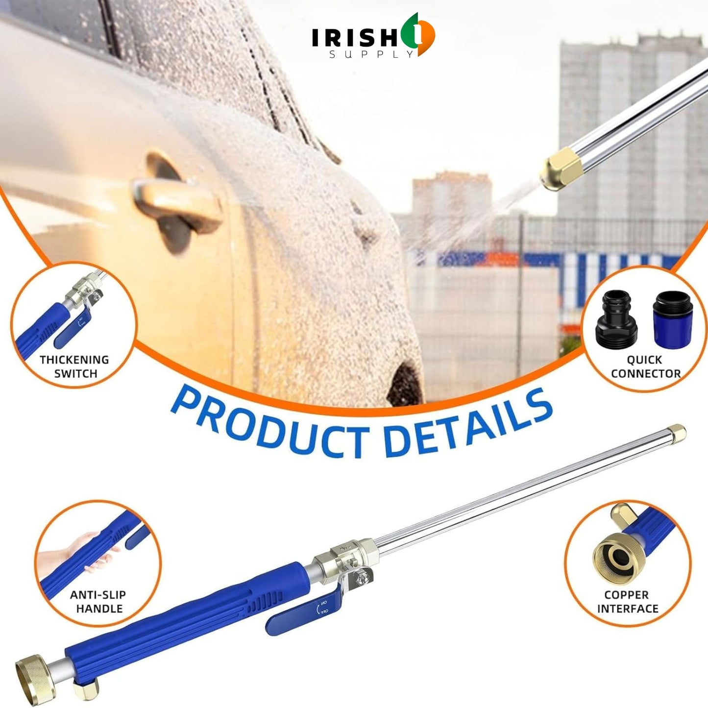 AQUAFORCE Pro-Level Water Jet Blaster
