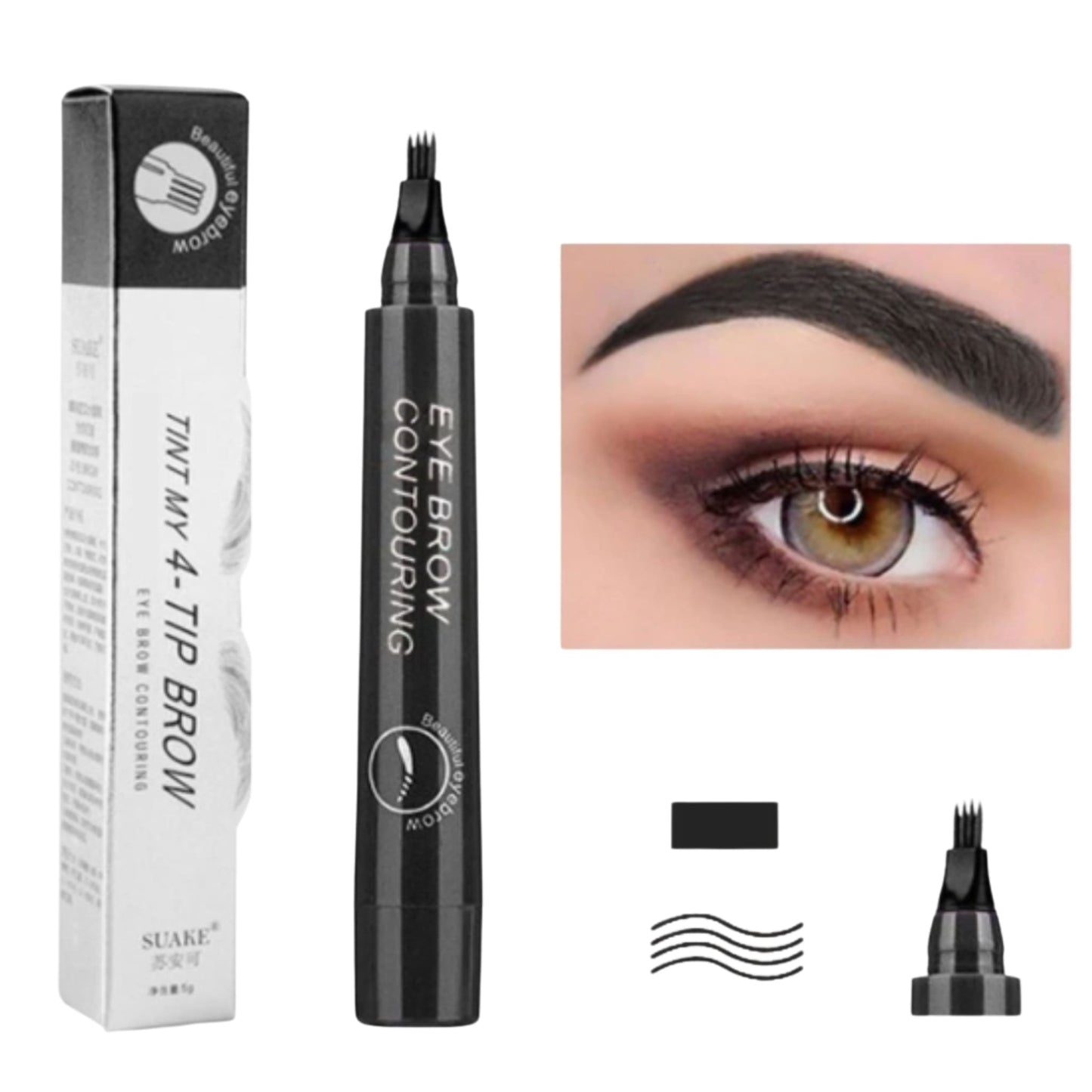 BEAUTYPEN Microblading Eyebrow Pen