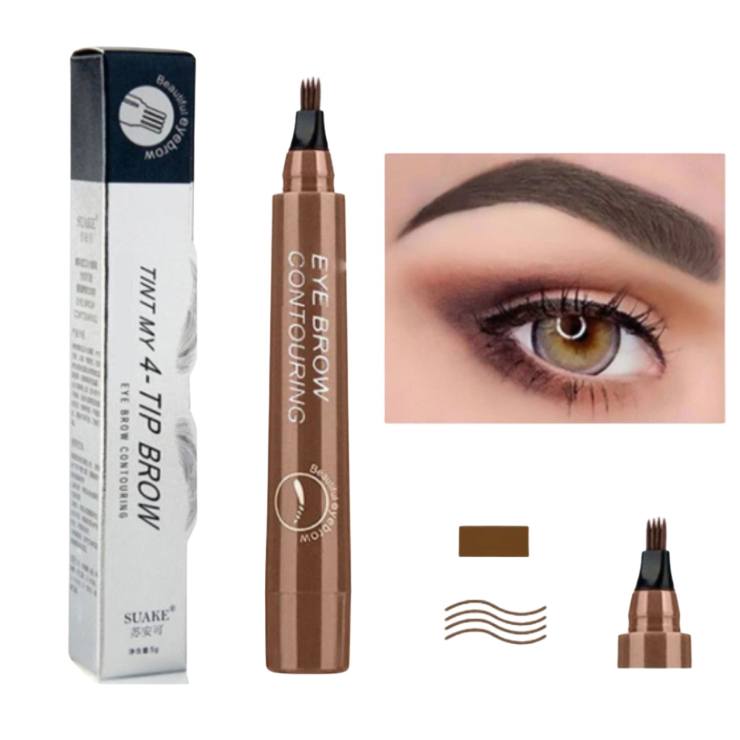 BEAUTYPEN Microblading Eyebrow Pen