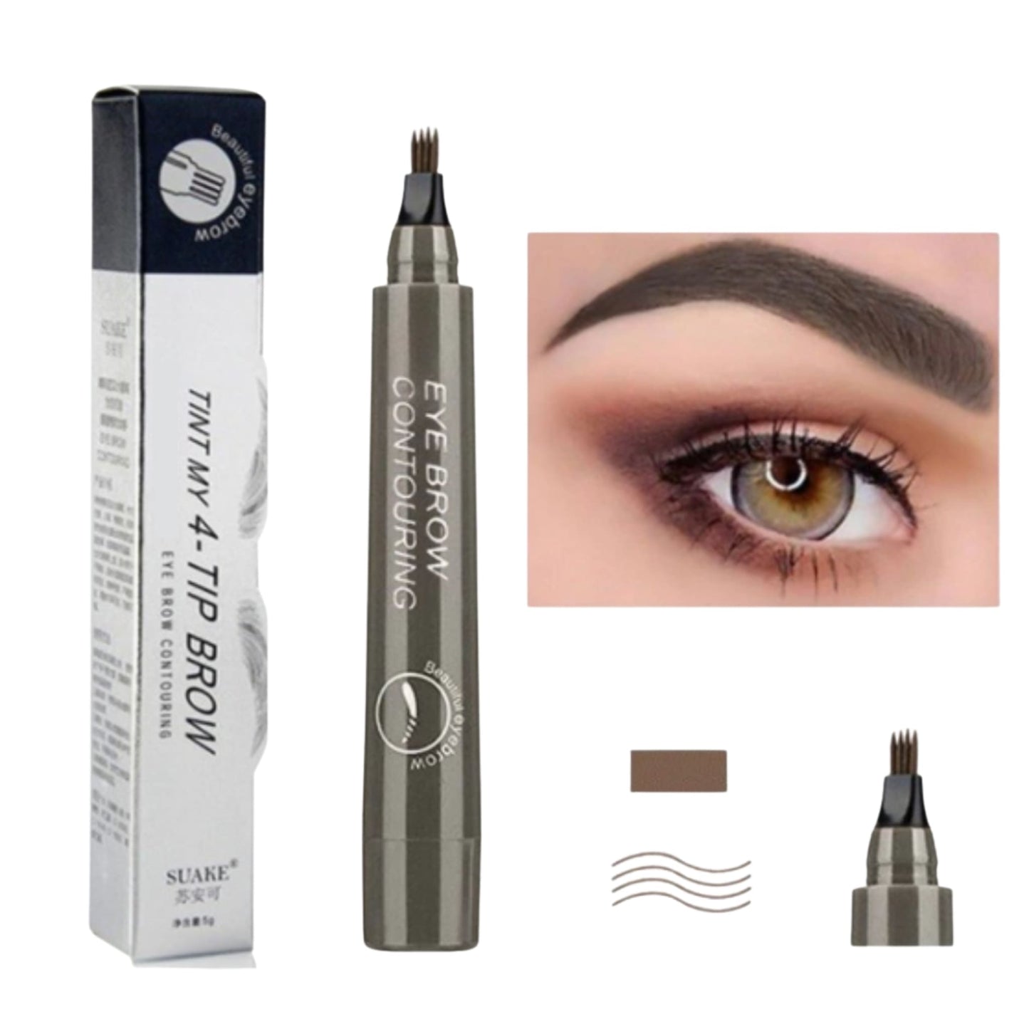 BEAUTYPEN Microblading Eyebrow Pen