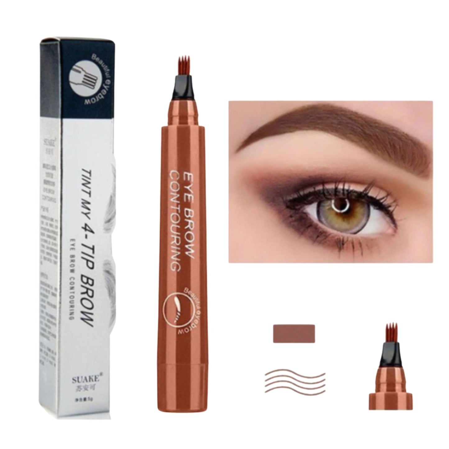 BEAUTYPEN Microblading Eyebrow Pen