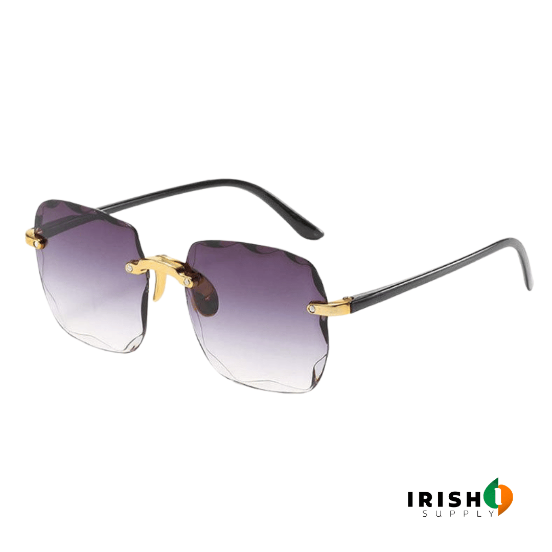 VERVE™ Square Rimless Fashion Sunglasses