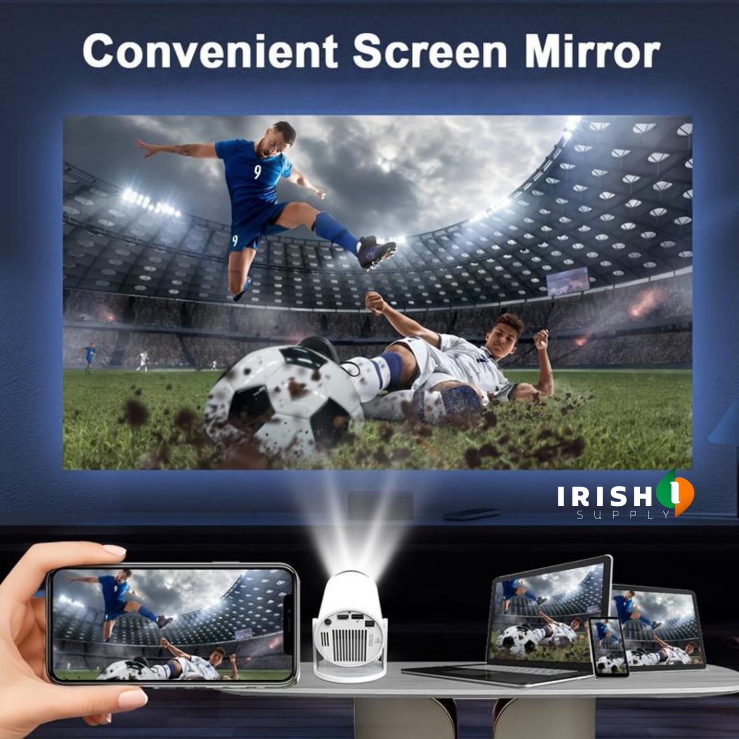 CINEMIXPRO 4K Smart Portable Projector