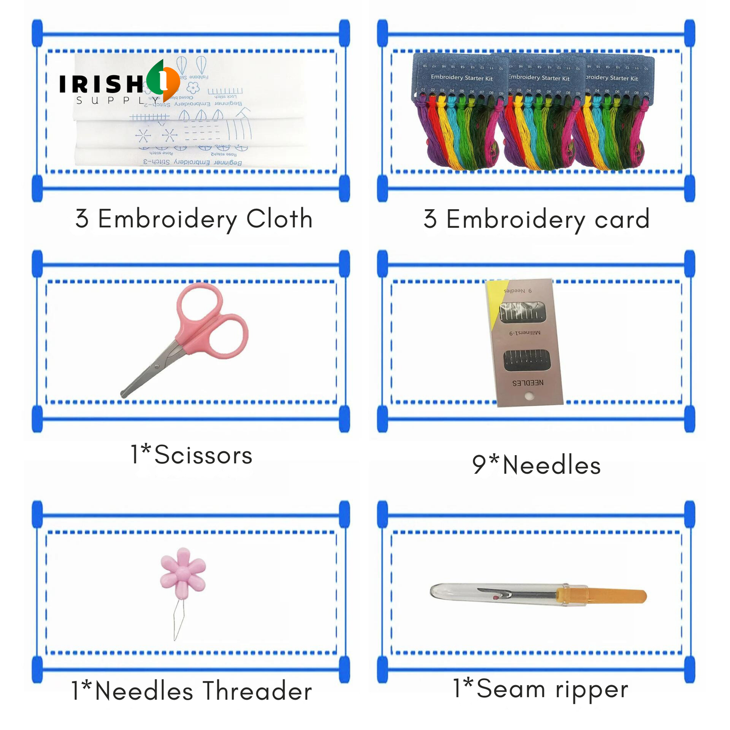 DESIGNDREAM Embroidery Starter Kit