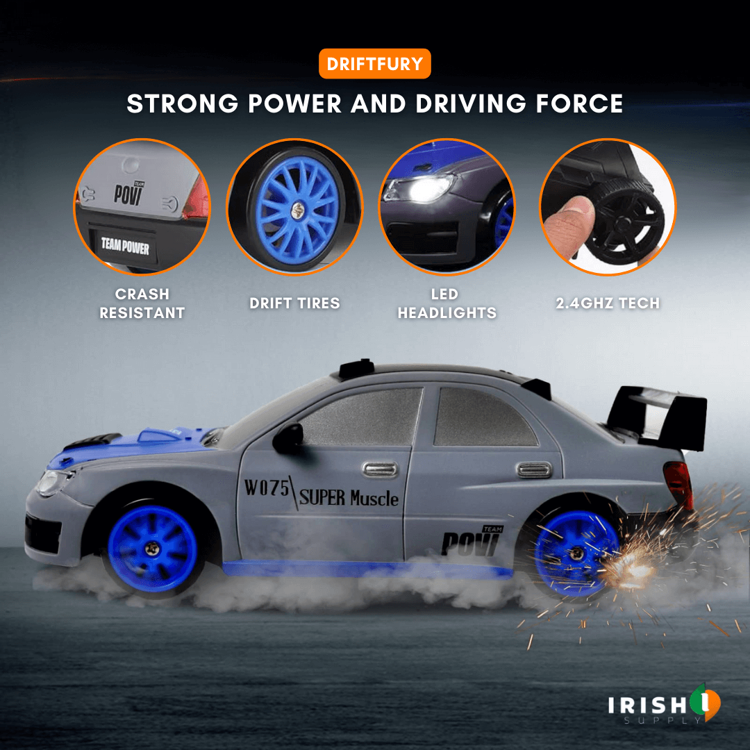 DriftFury Remote-Controlled Drift Racing Car