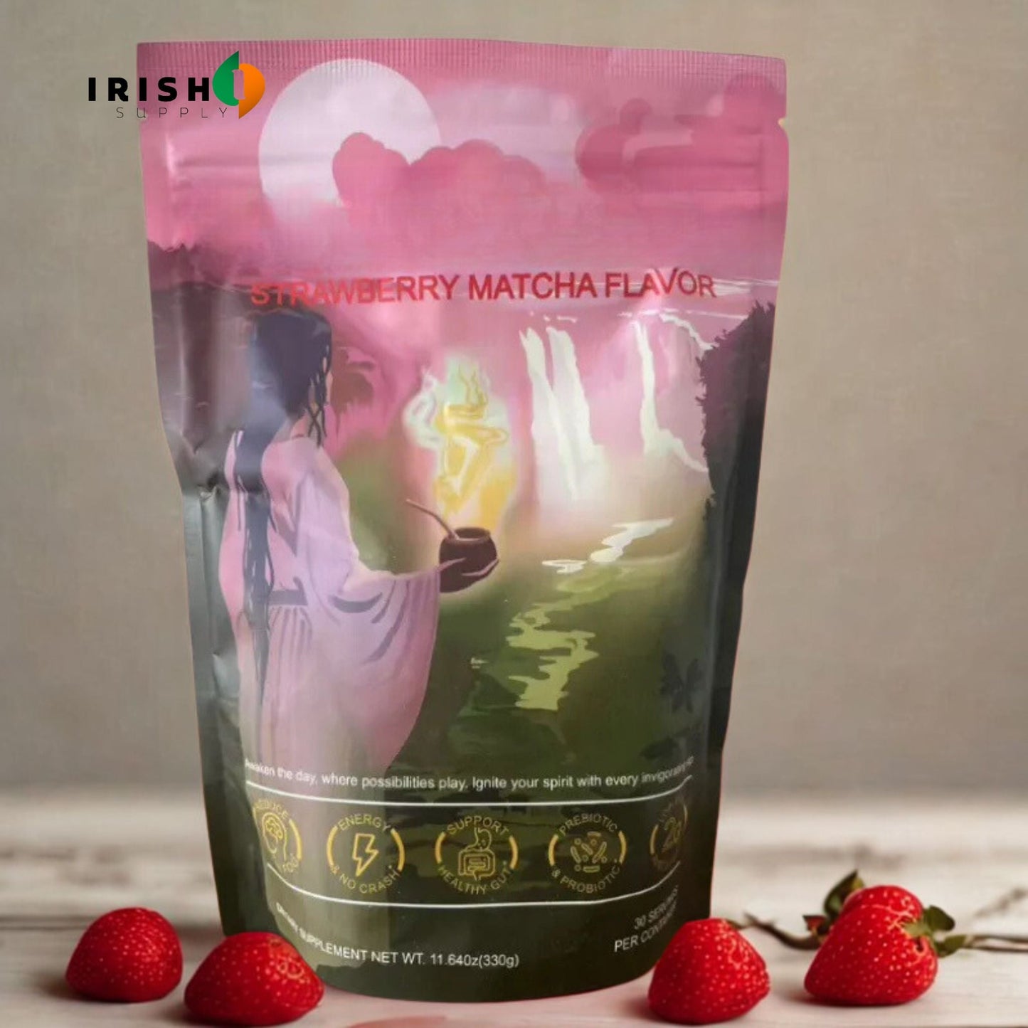 ENERCHI Instant Yerba Tea Powder (30 Servings)