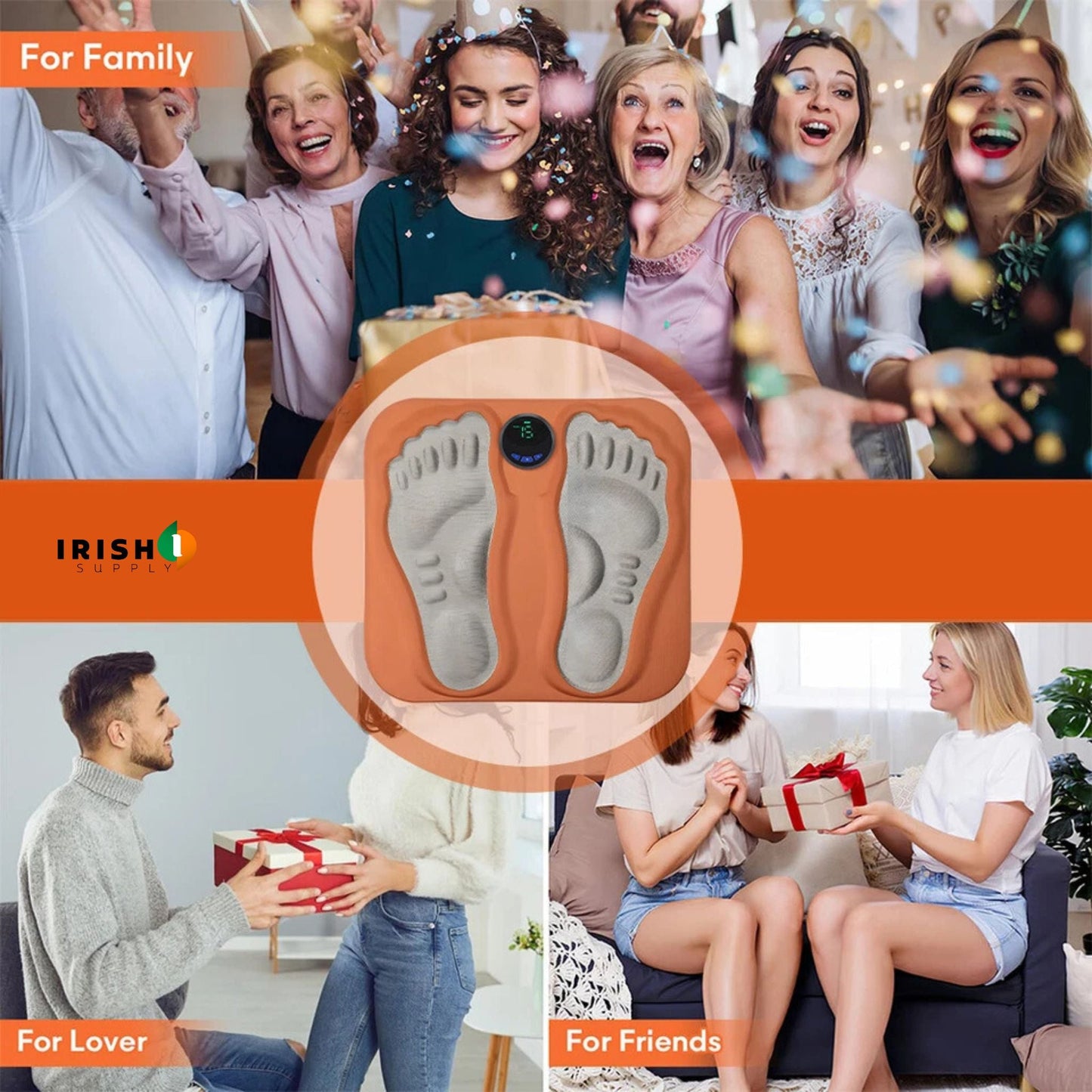 Electric Foot Massager & Acupressure Pad, FLEXIRELIEF