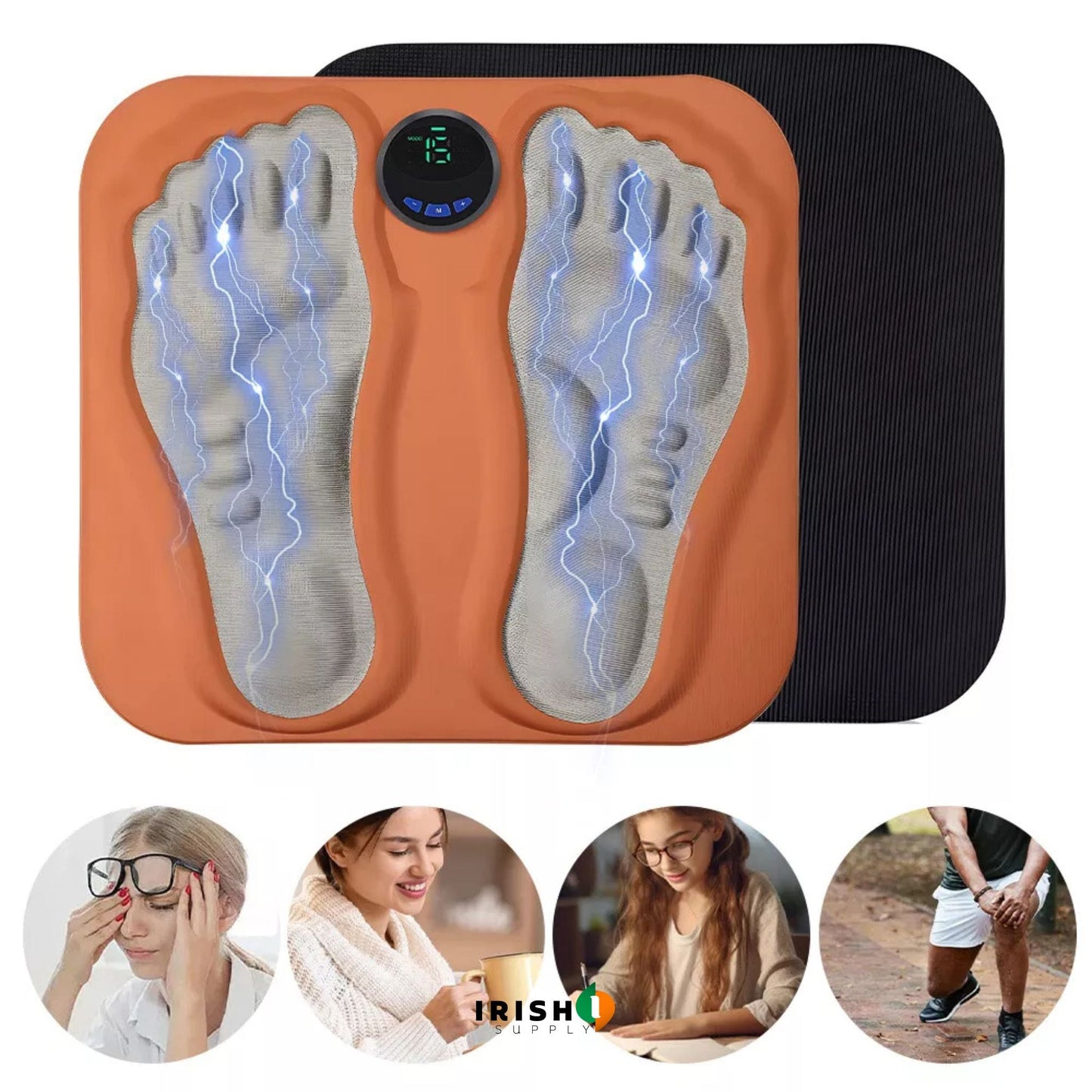 Electric Foot Massager & Acupressure Pad, FLEXIRELIEF