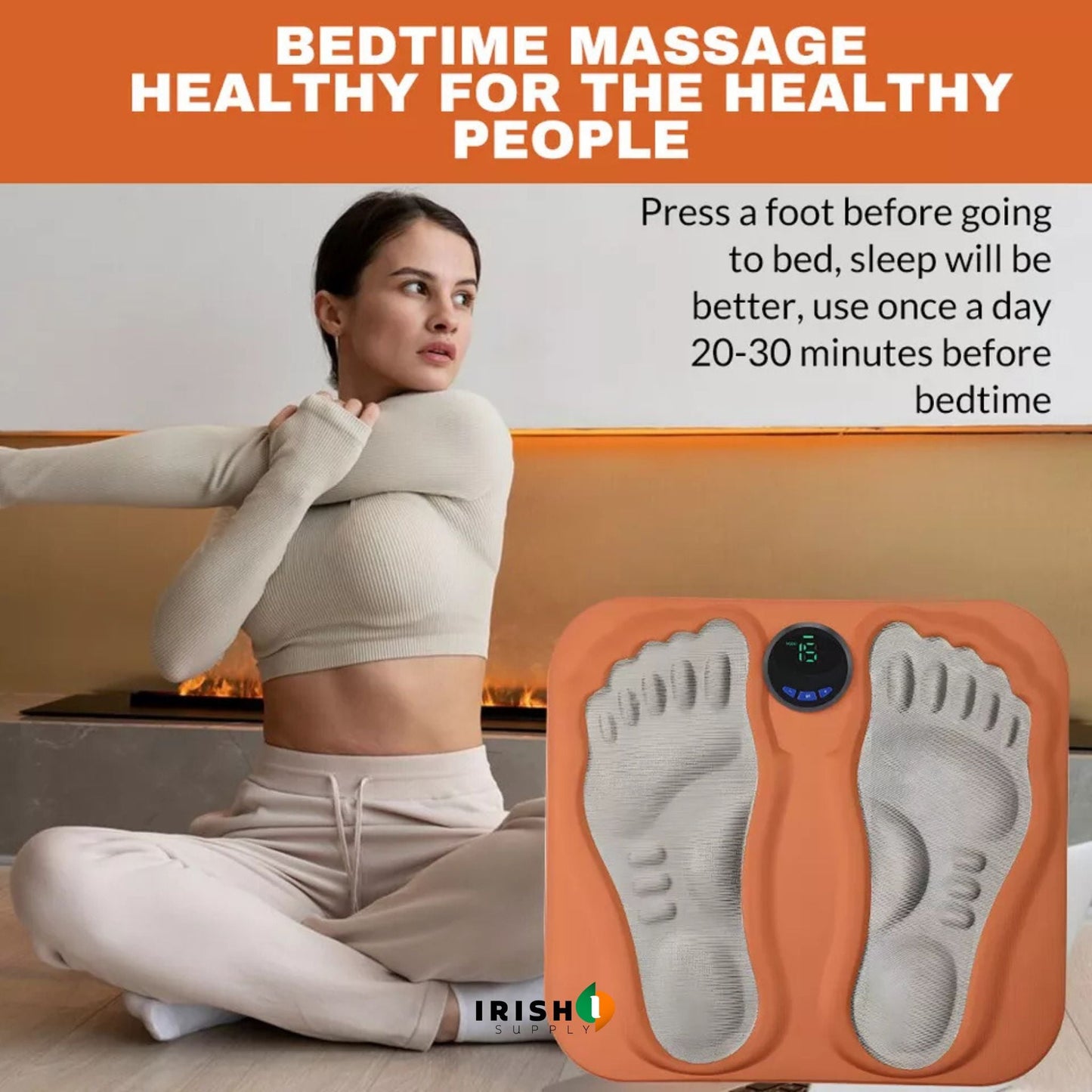 Electric Foot Massager & Acupressure Pad, FLEXIRELIEF