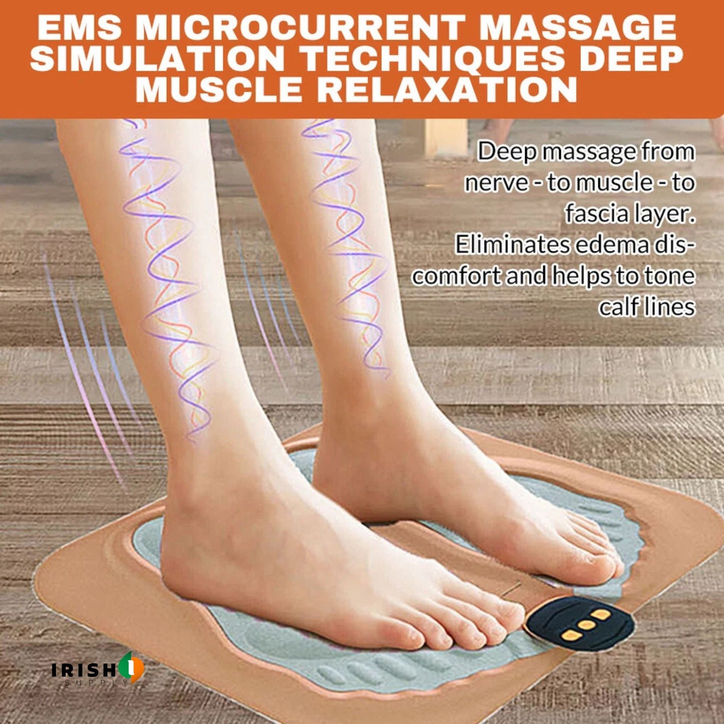 Electric Foot Massager & Acupressure Pad, FLEXIRELIEF