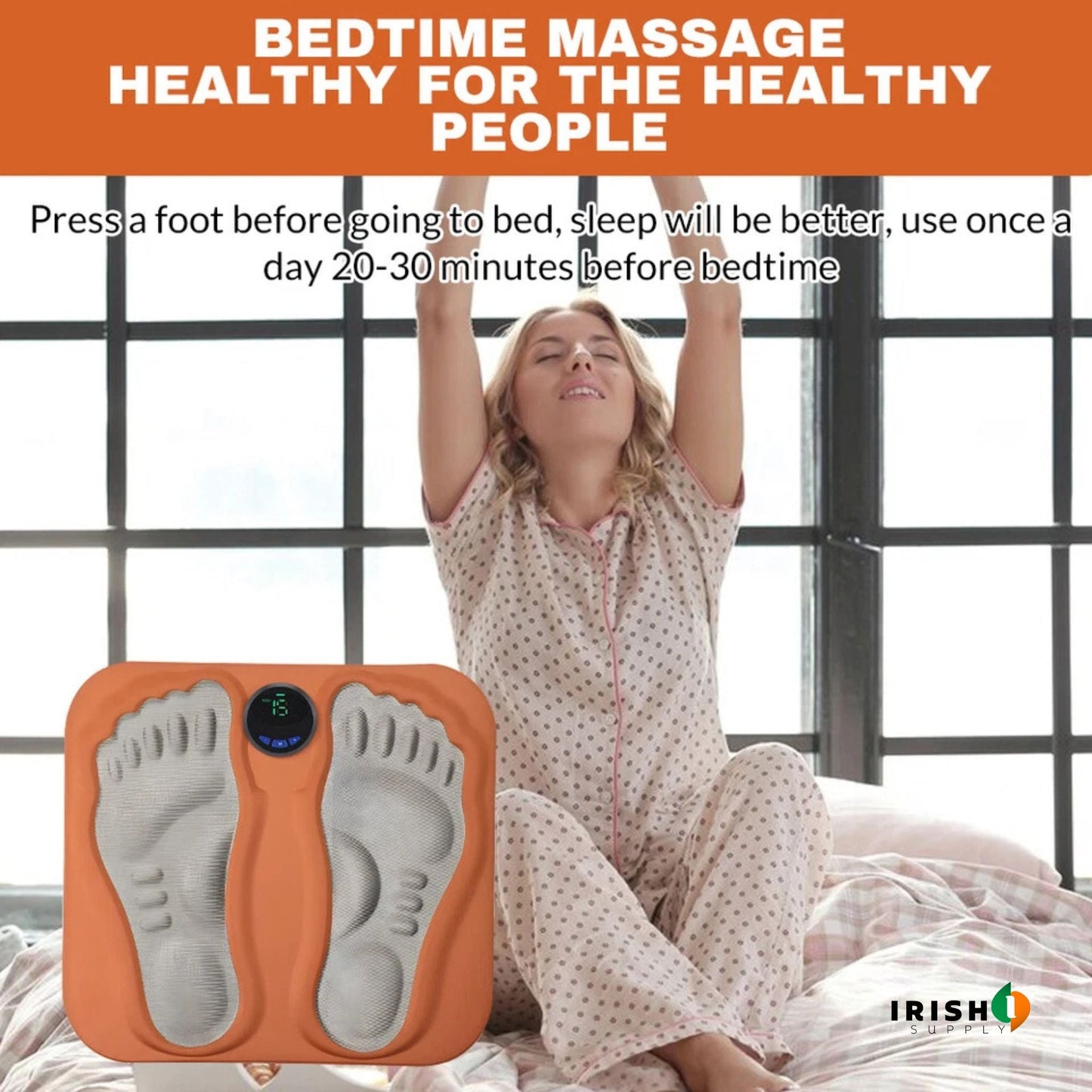 Electric Foot Massager & Acupressure Pad, FLEXIRELIEF