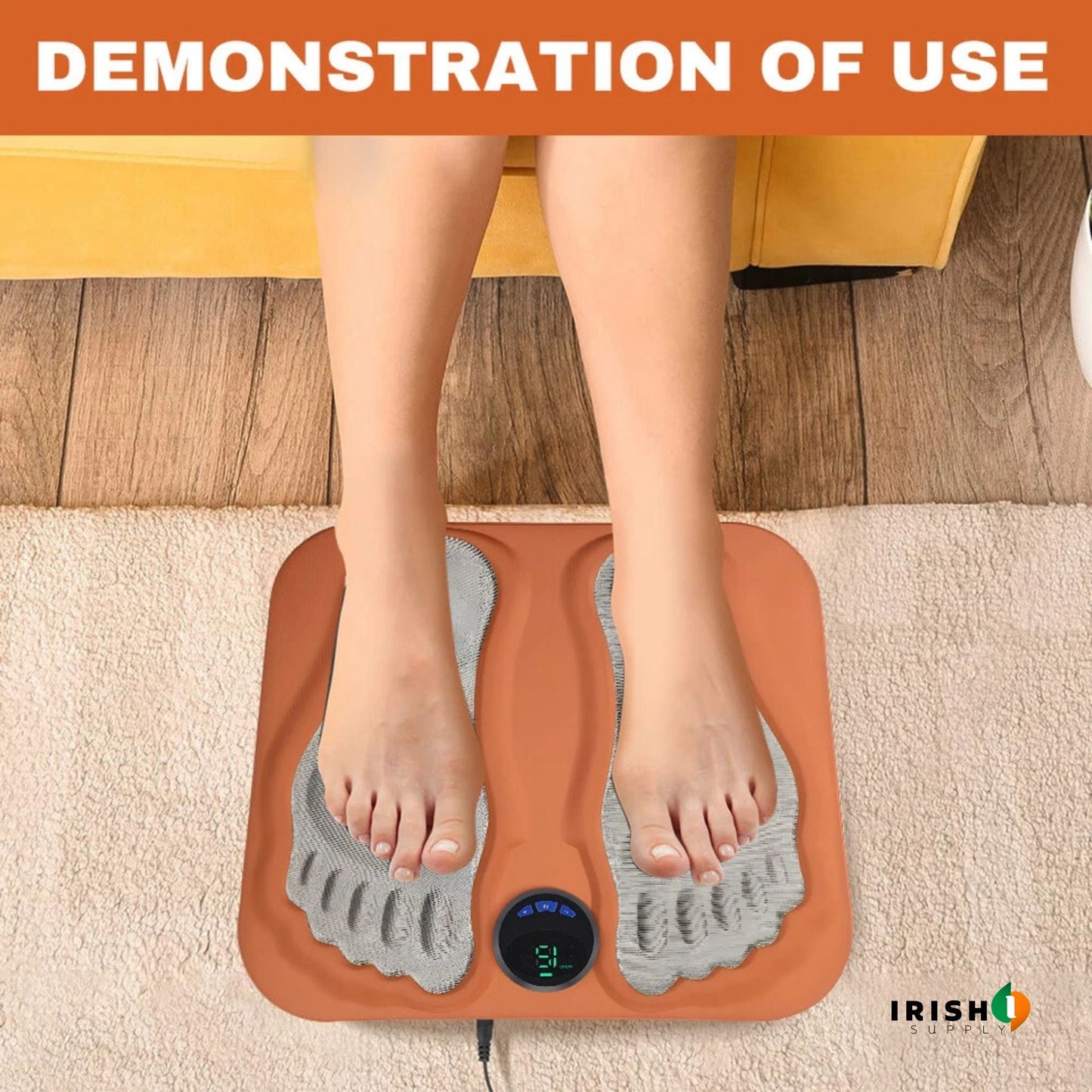 Electric Foot Massager & Acupressure Pad, FLEXIRELIEF