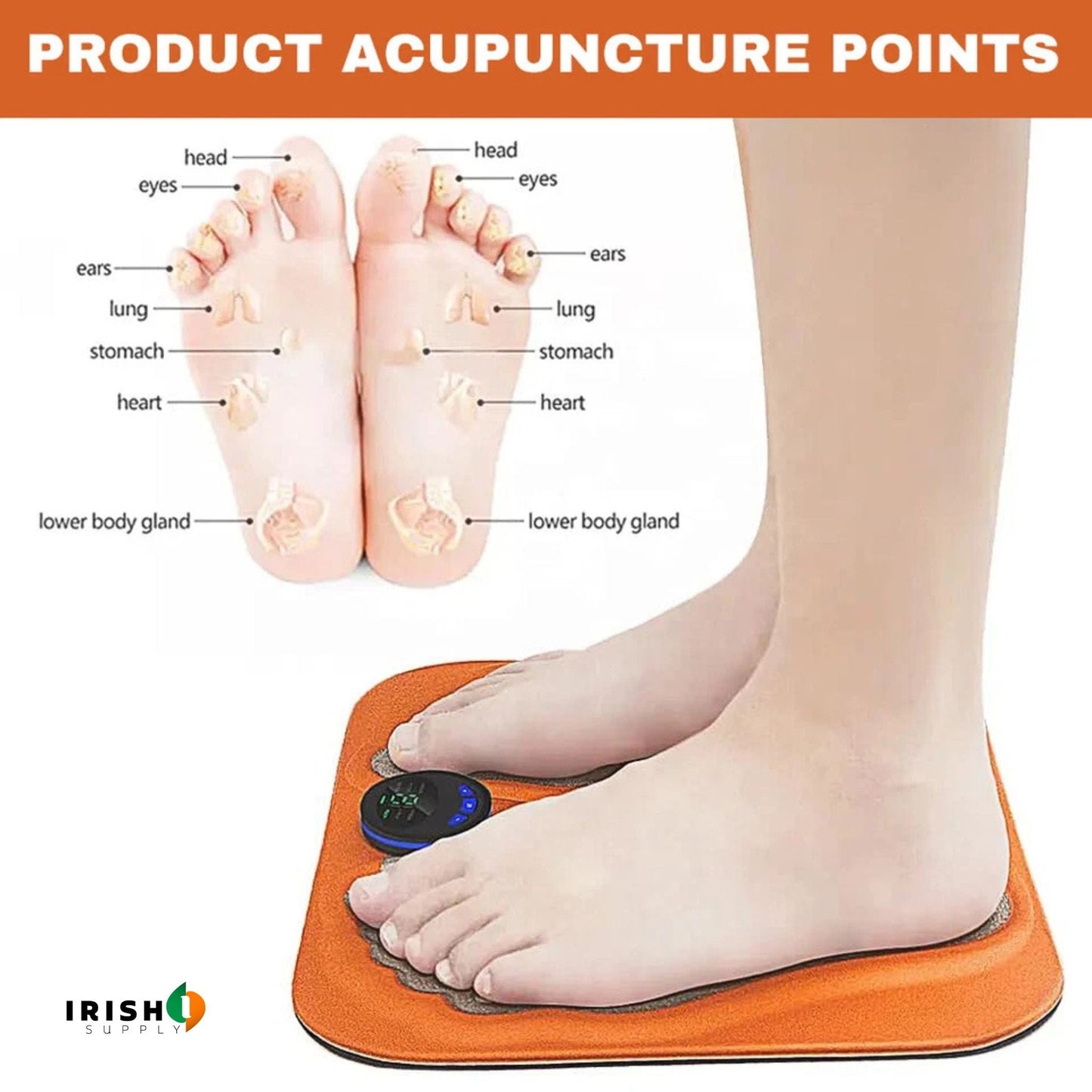 Electric Foot Massager & Acupressure Pad, FLEXIRELIEF