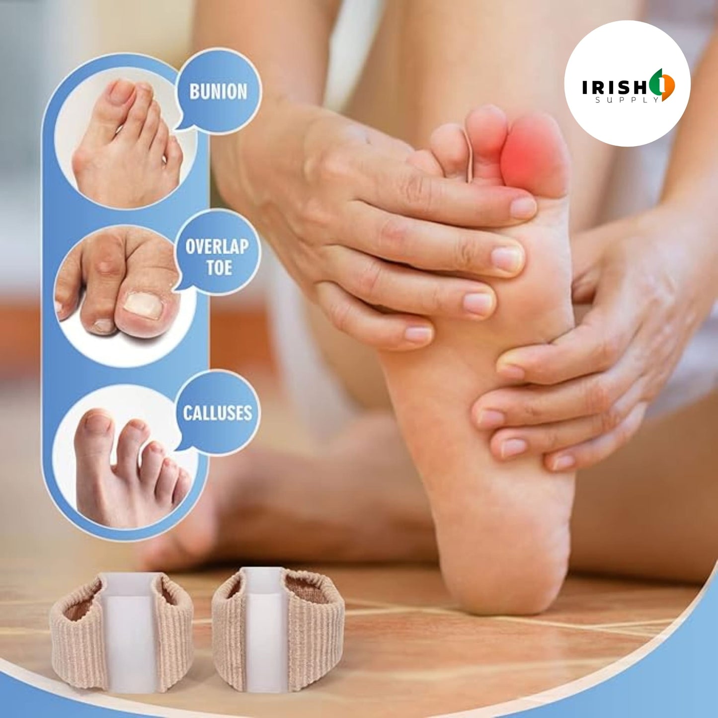 FOOTFORM Toe Alignment Support Sleeve