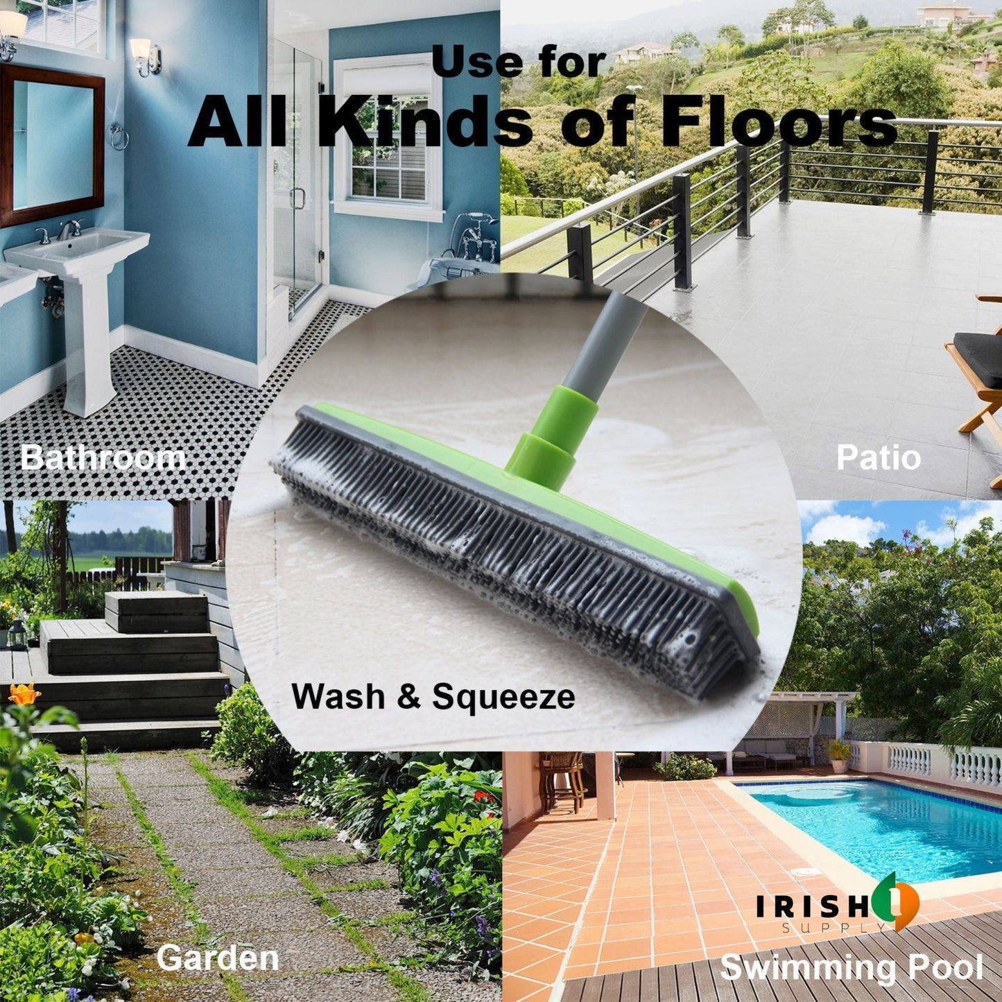 FURION Pet Hair Remover Broom