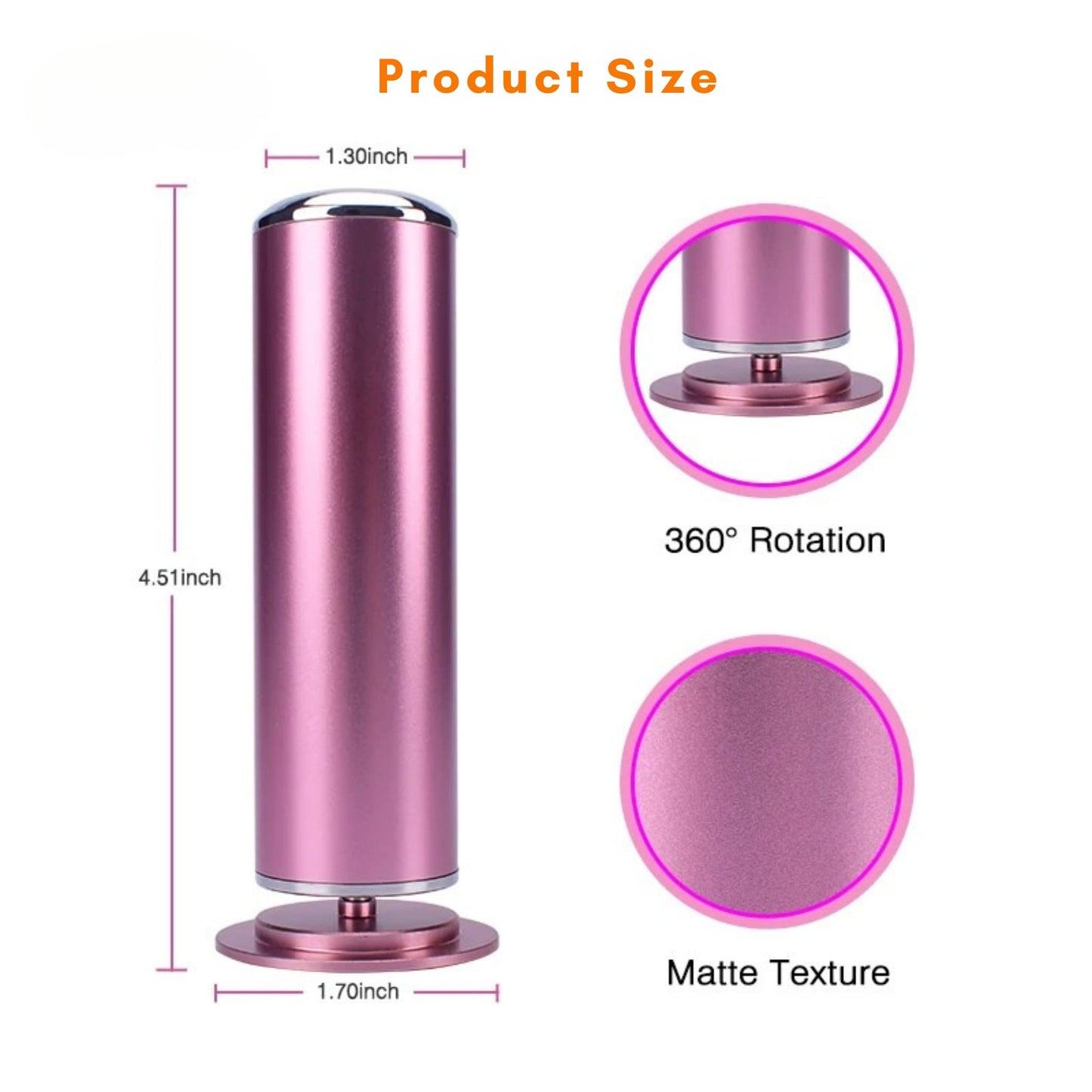 GLOWSOLE Electric Foot Callus Remover