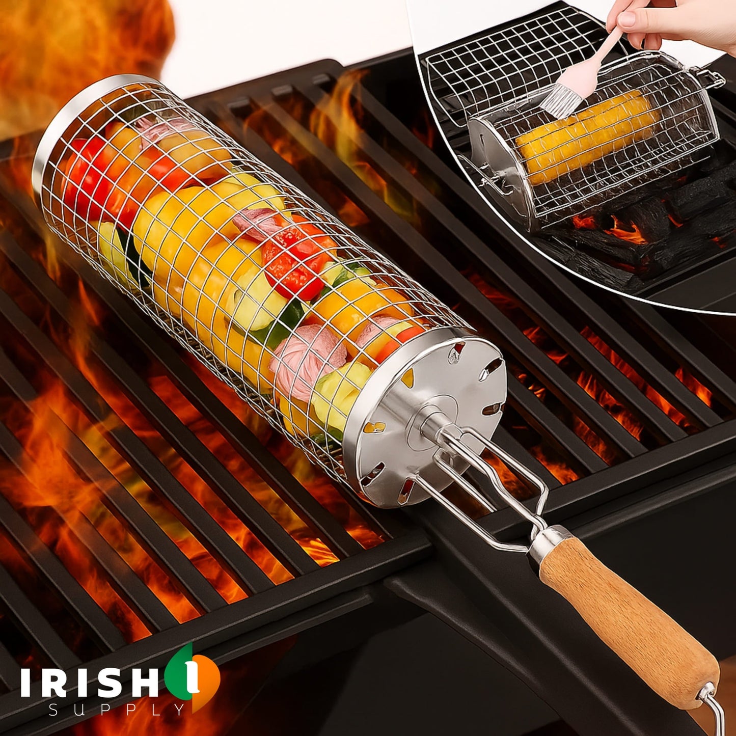GRILLCORE 360° Rotating BBQ Rack