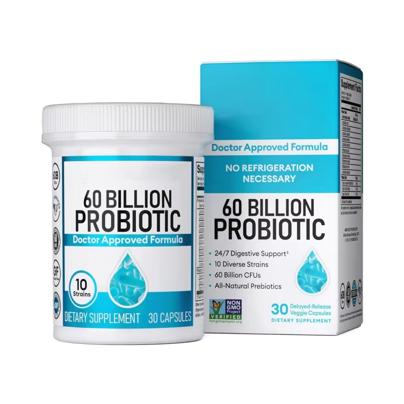BIOCORE 60 Billion CFU Probiotic with Prebiotics (30 Capsules)