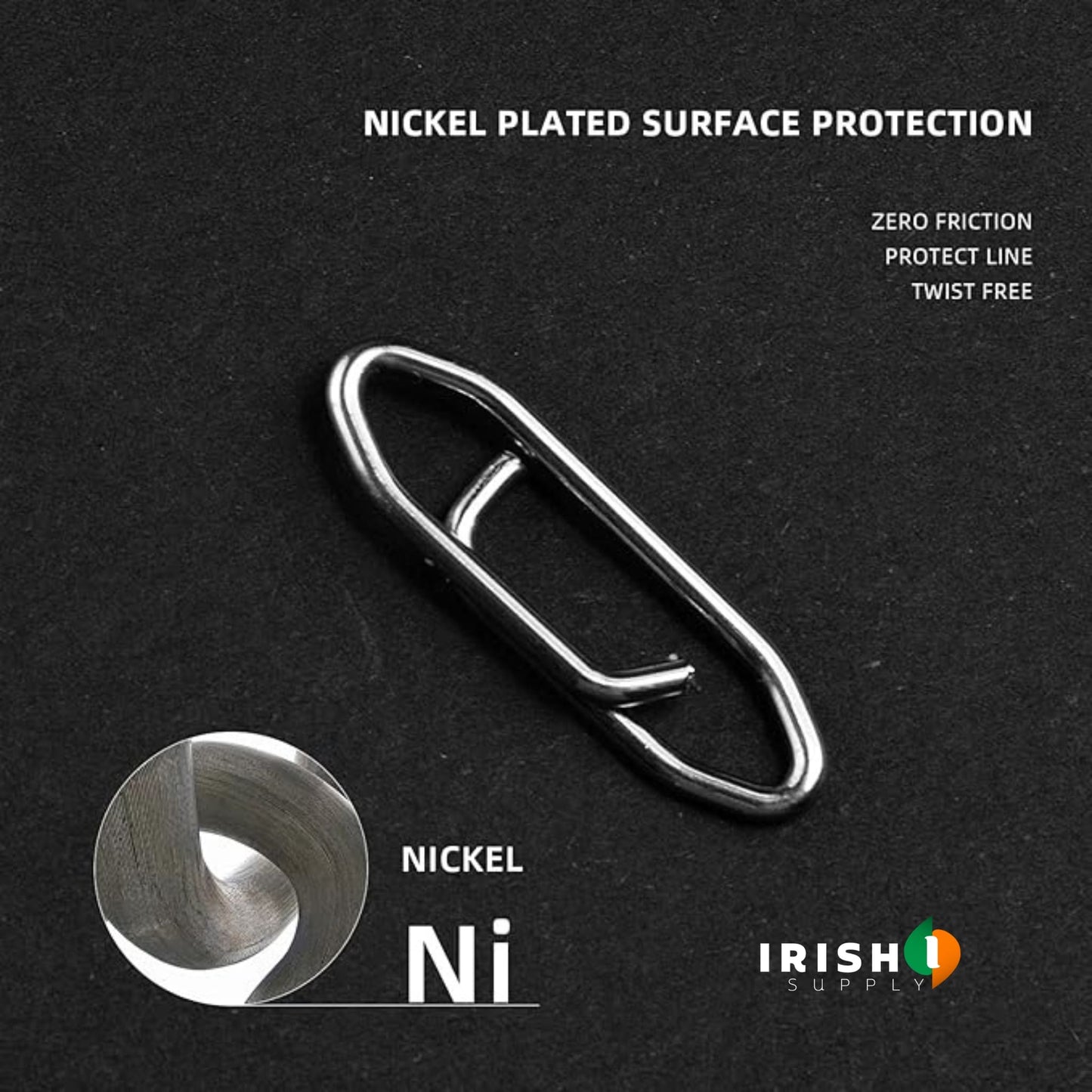 HOOKVAULT Stainless Steel Lure Snap Connectors