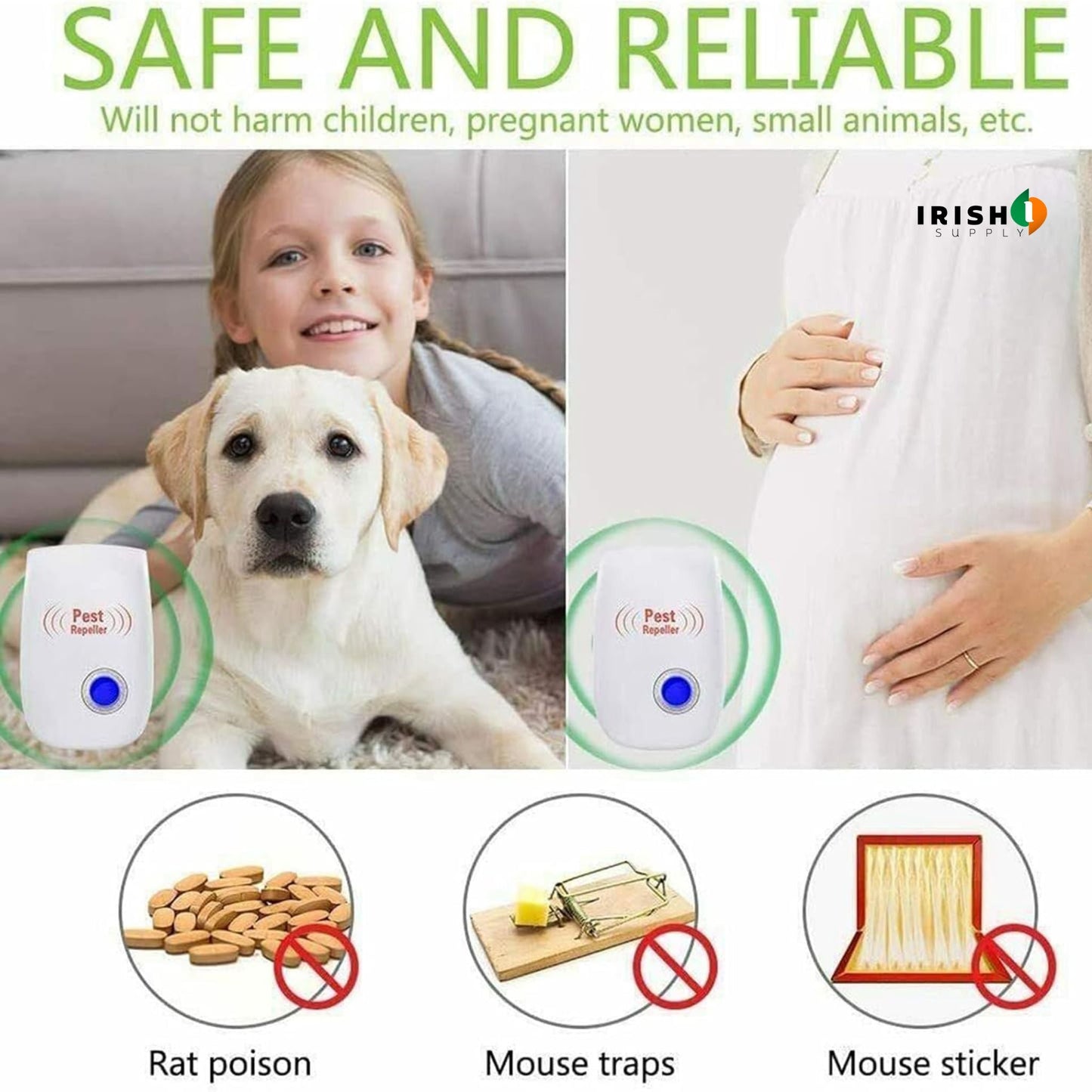 INSECTRA Electronic Pest Repellent Plug