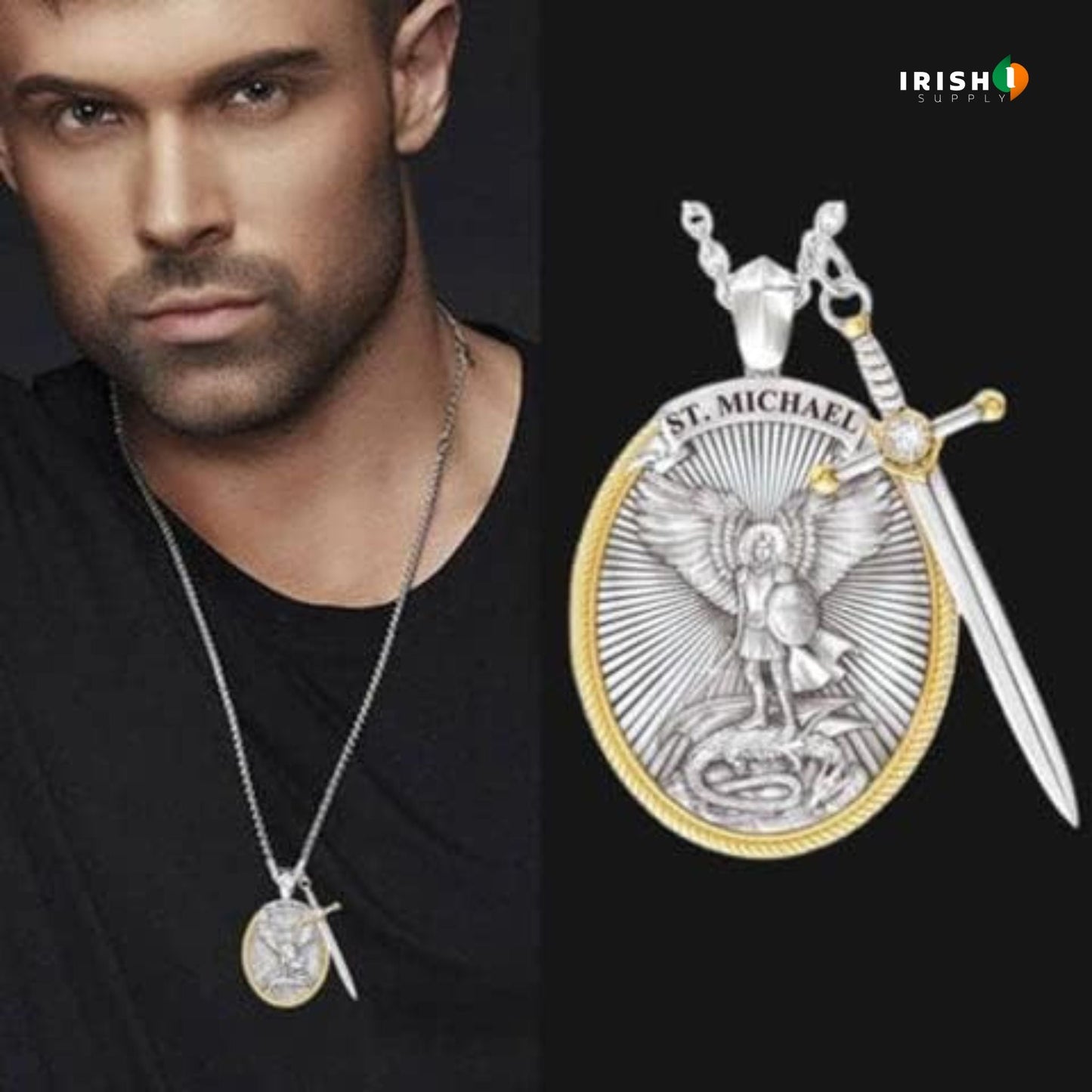 IRONMARK Men's Premium Vintage Necklace