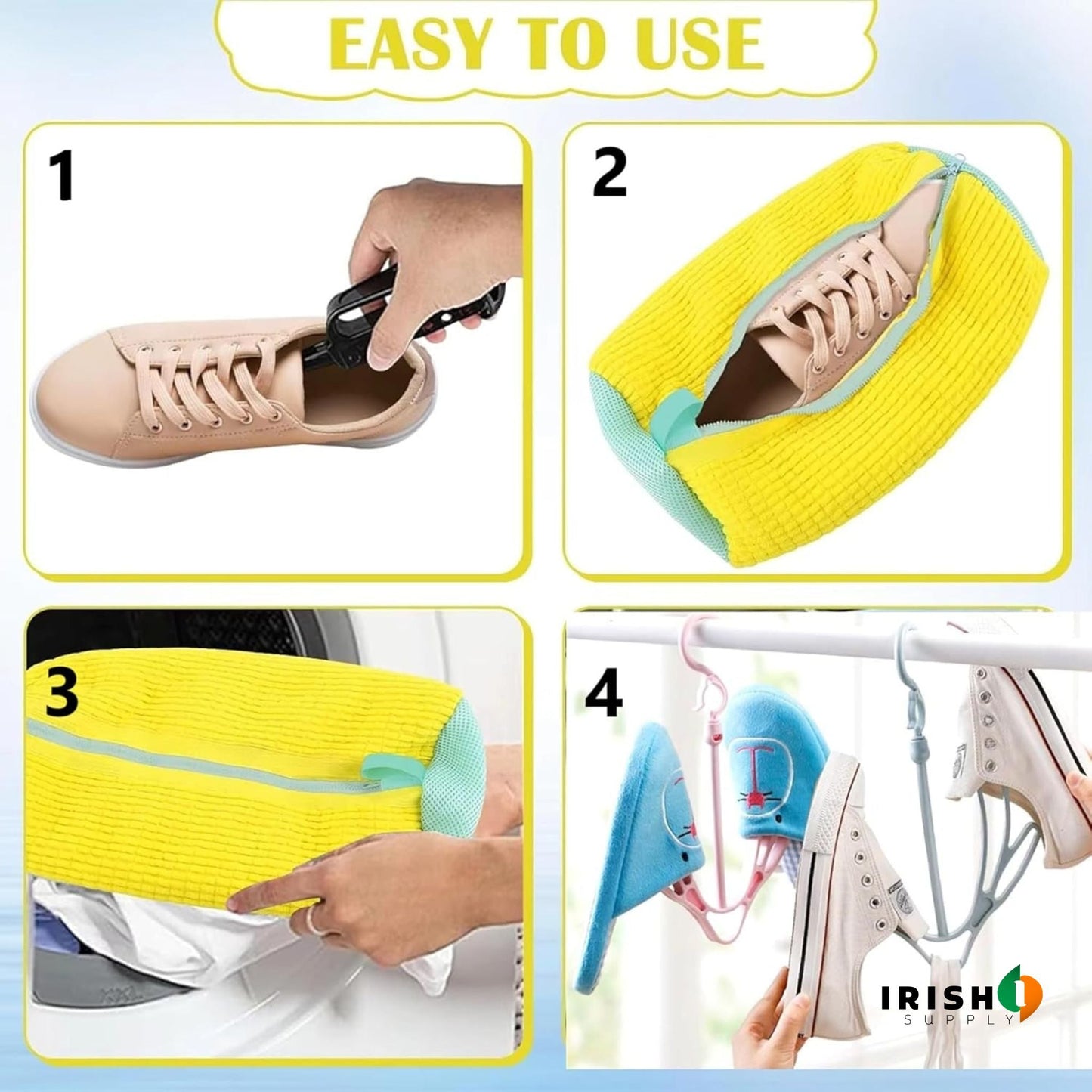 KLEENKICKS Elite Shoe Wash Pouch