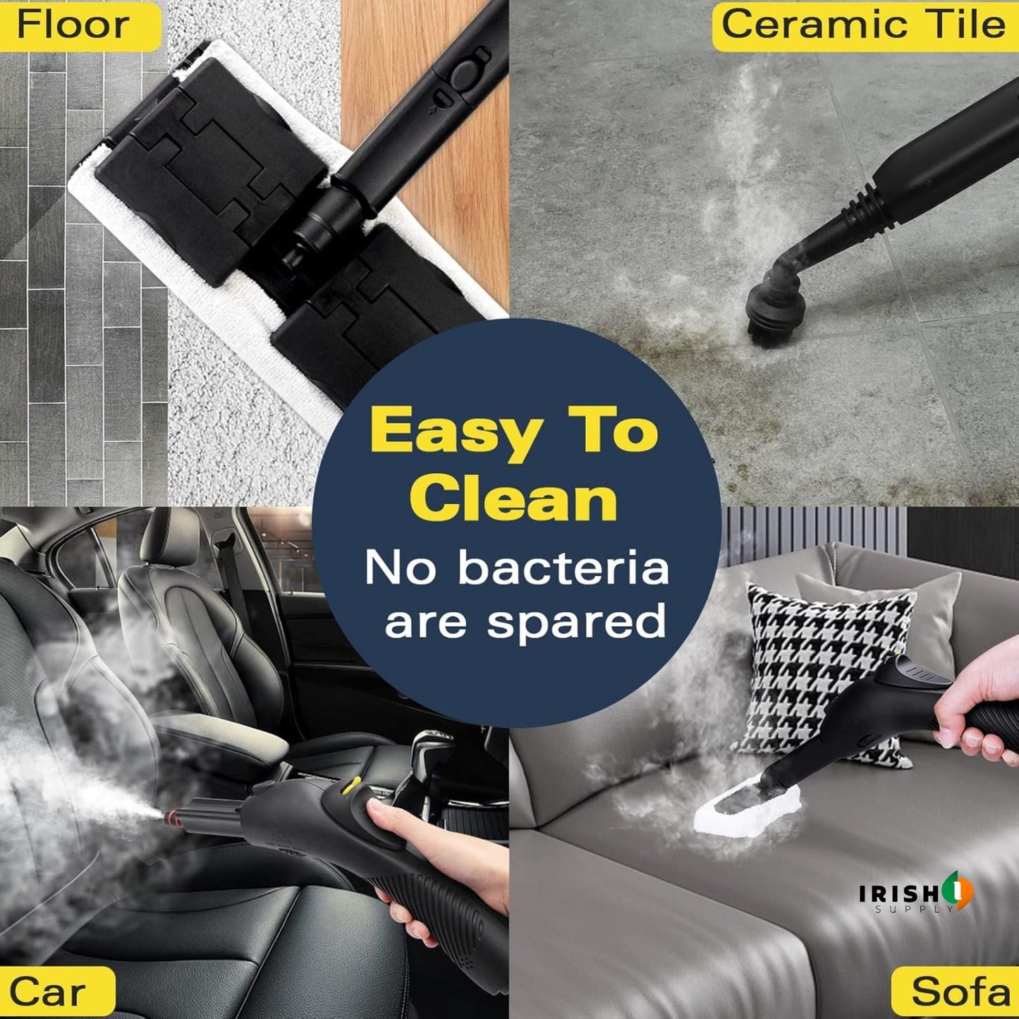 MISTURE Steam-Powered Surface Cleaner