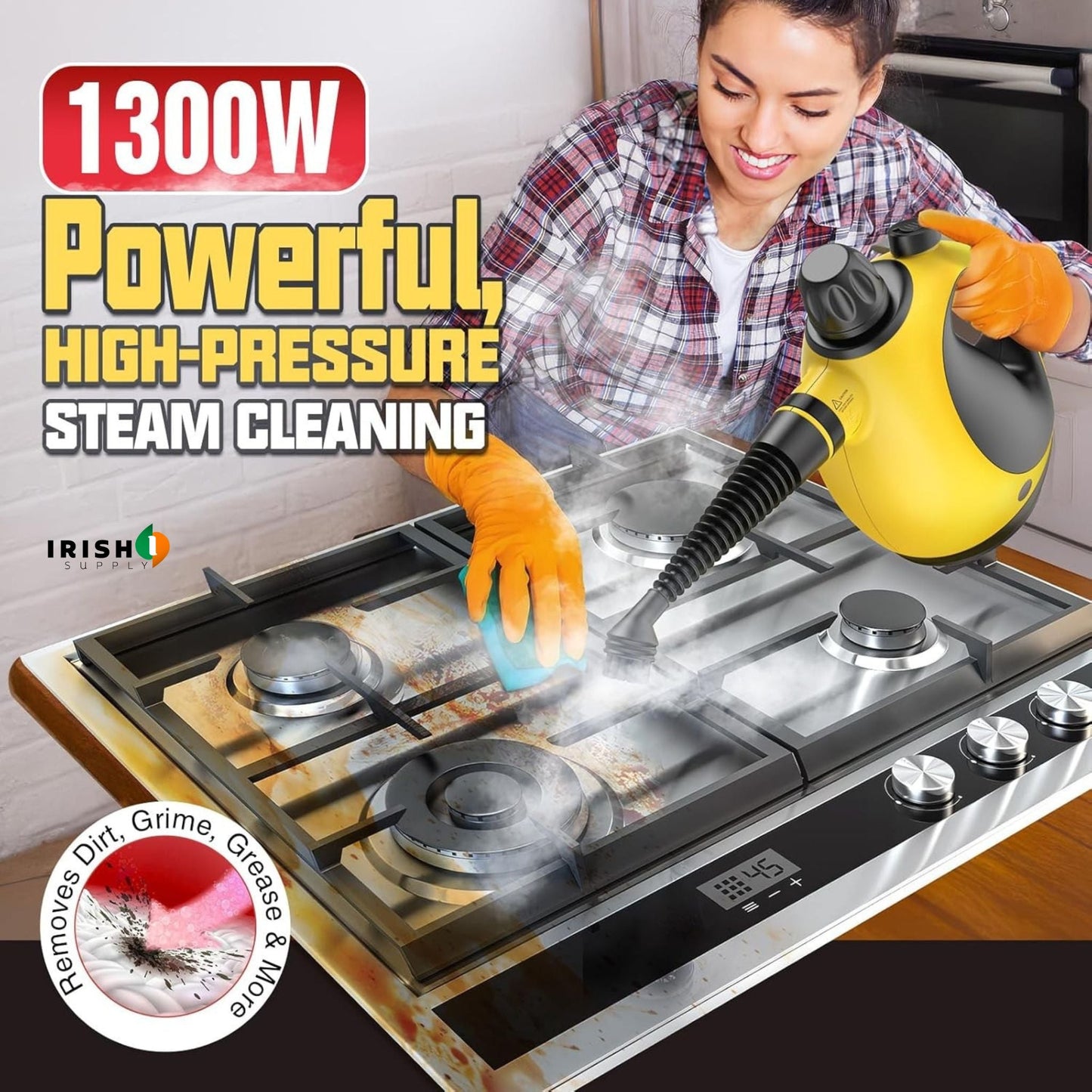 MISTURE Steam-Powered Surface Cleaner