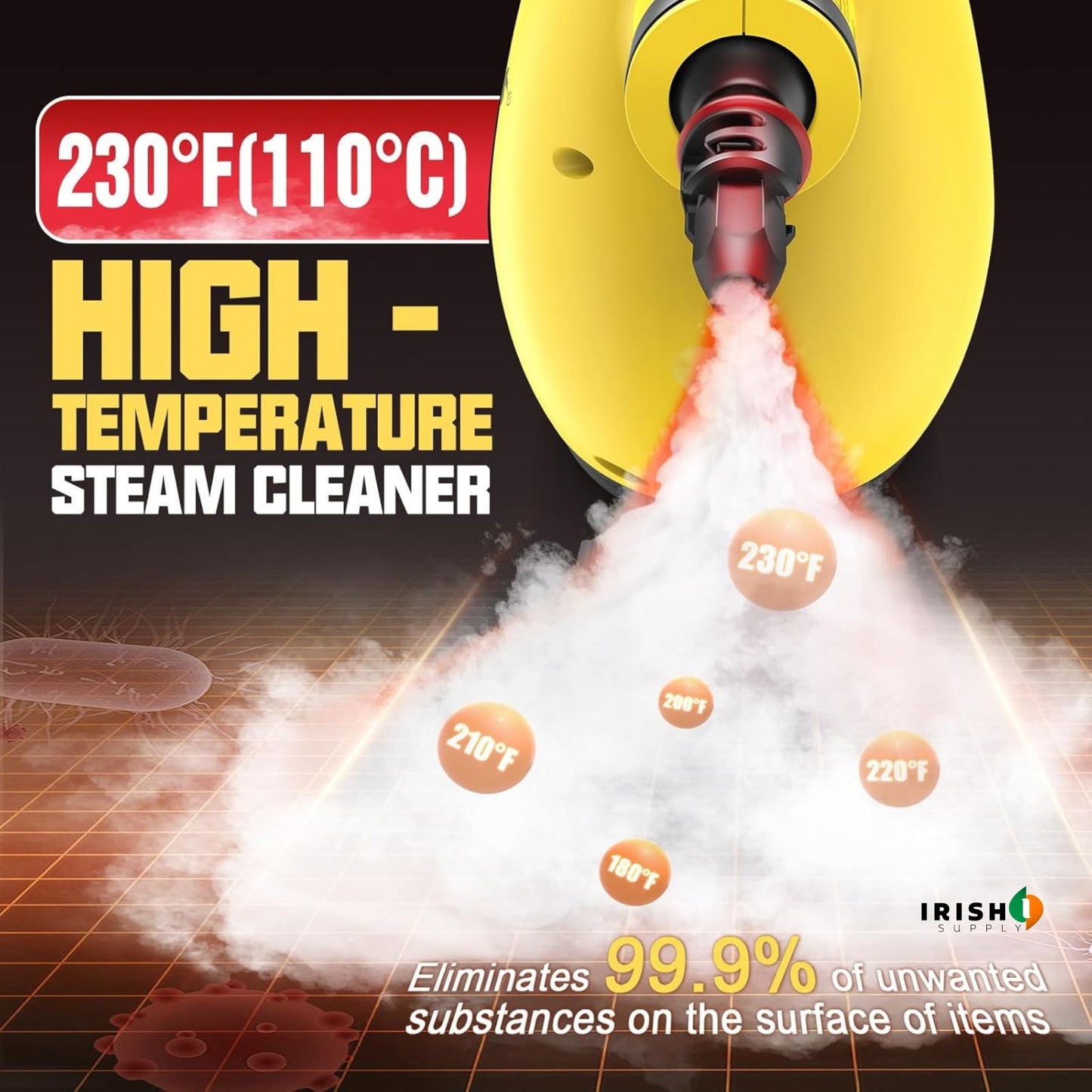 MISTURE Steam-Powered Surface Cleaner