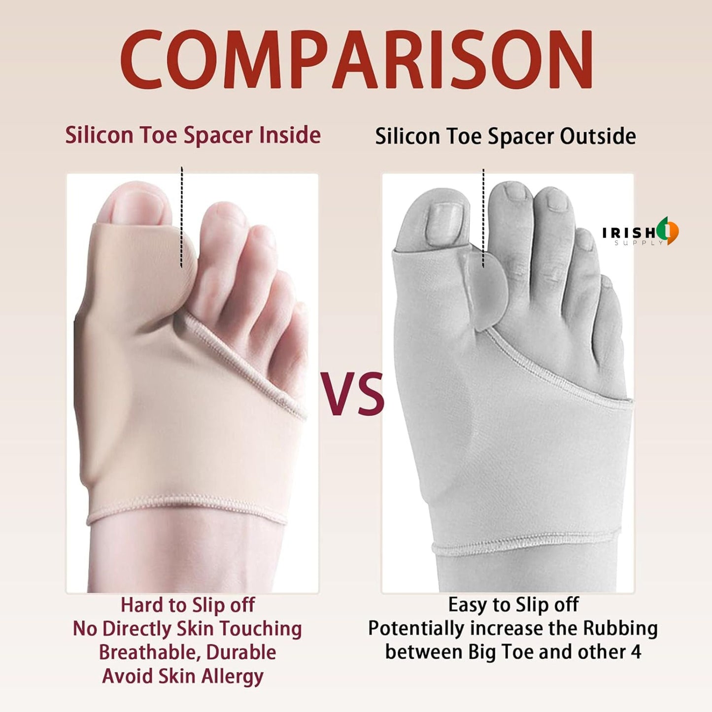 ORTHOSEAL Medical-Grade Foot Alignment Sleeve