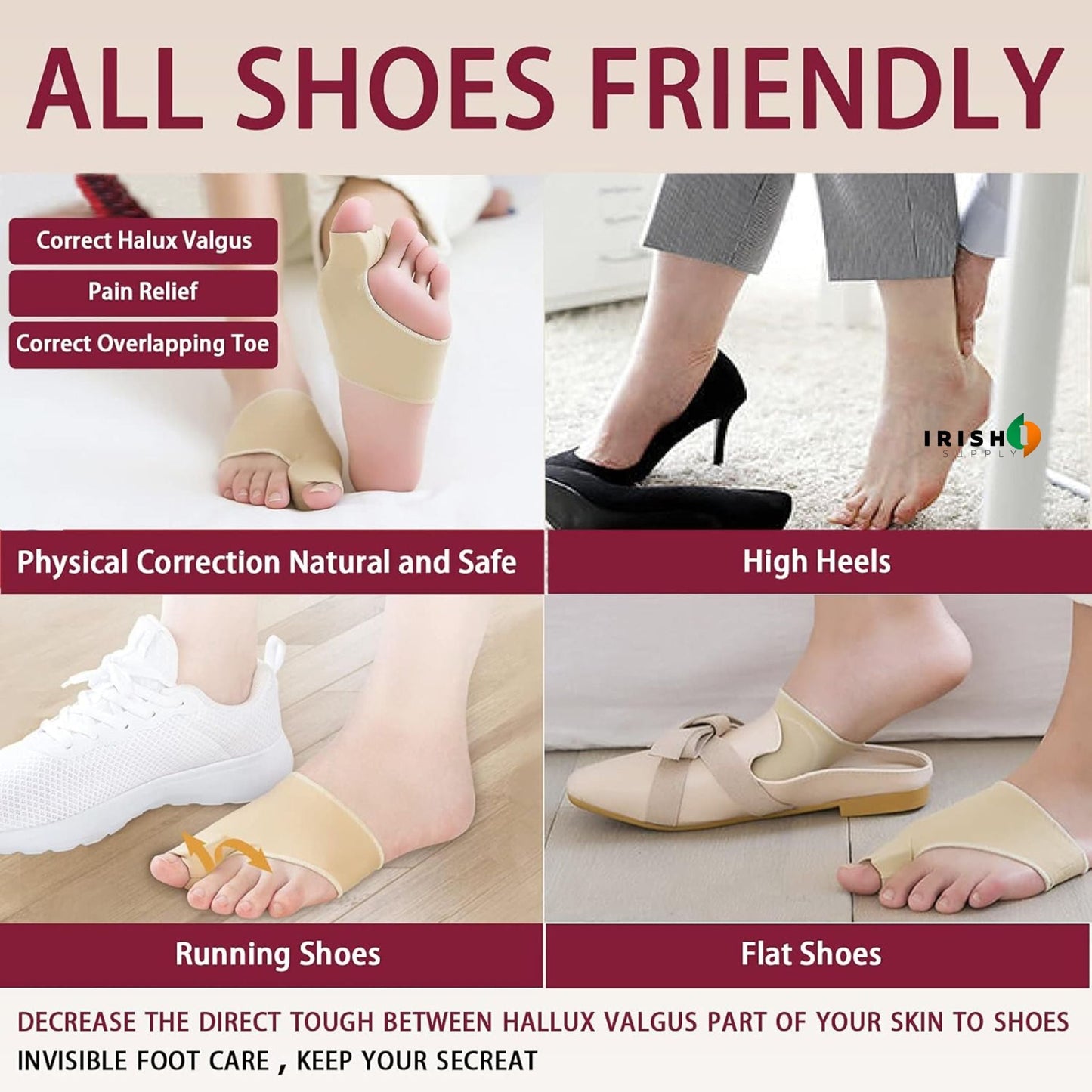 ORTHOSEAL Medical-Grade Foot Alignment Sleeve