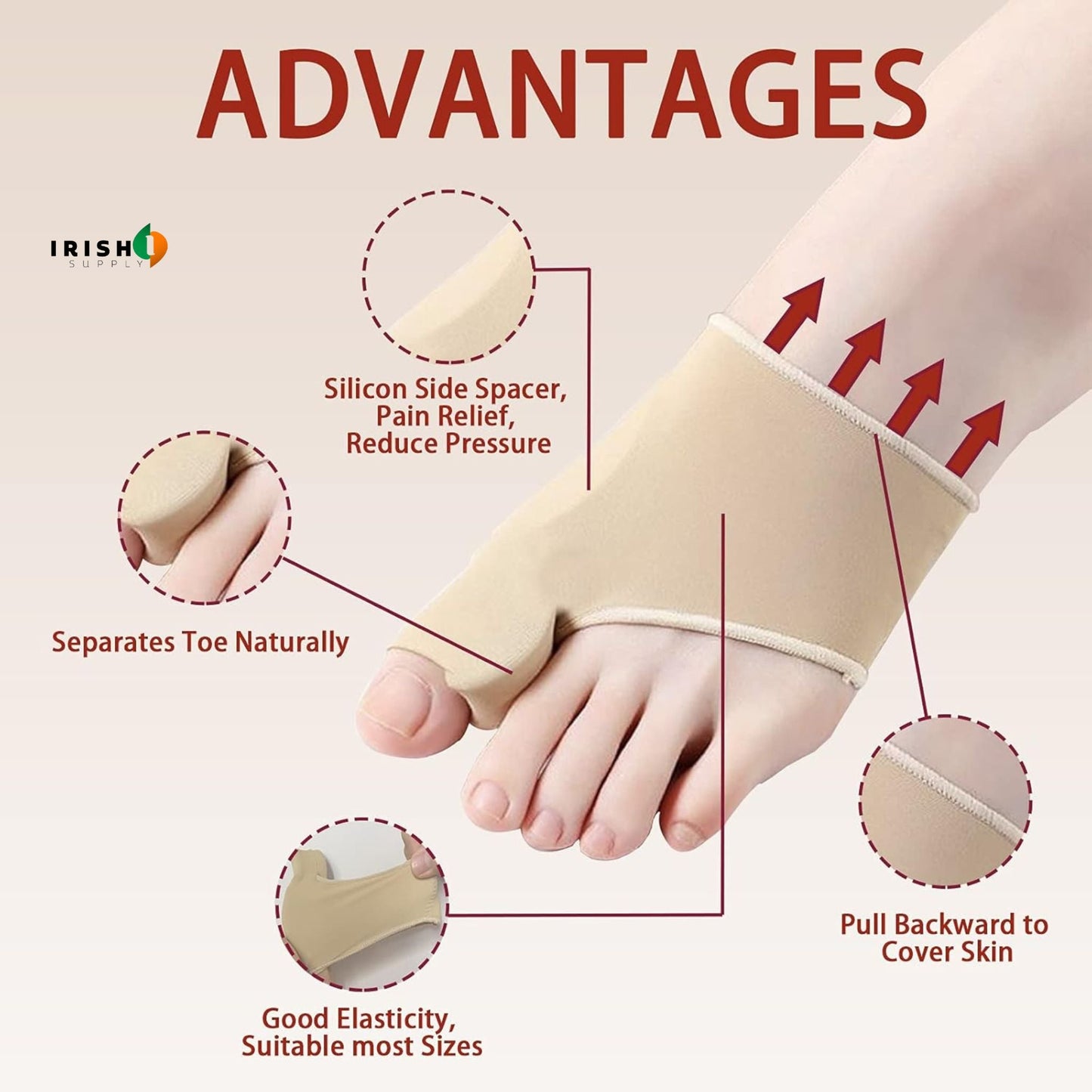 ORTHOSEAL Medical-Grade Foot Alignment Sleeve