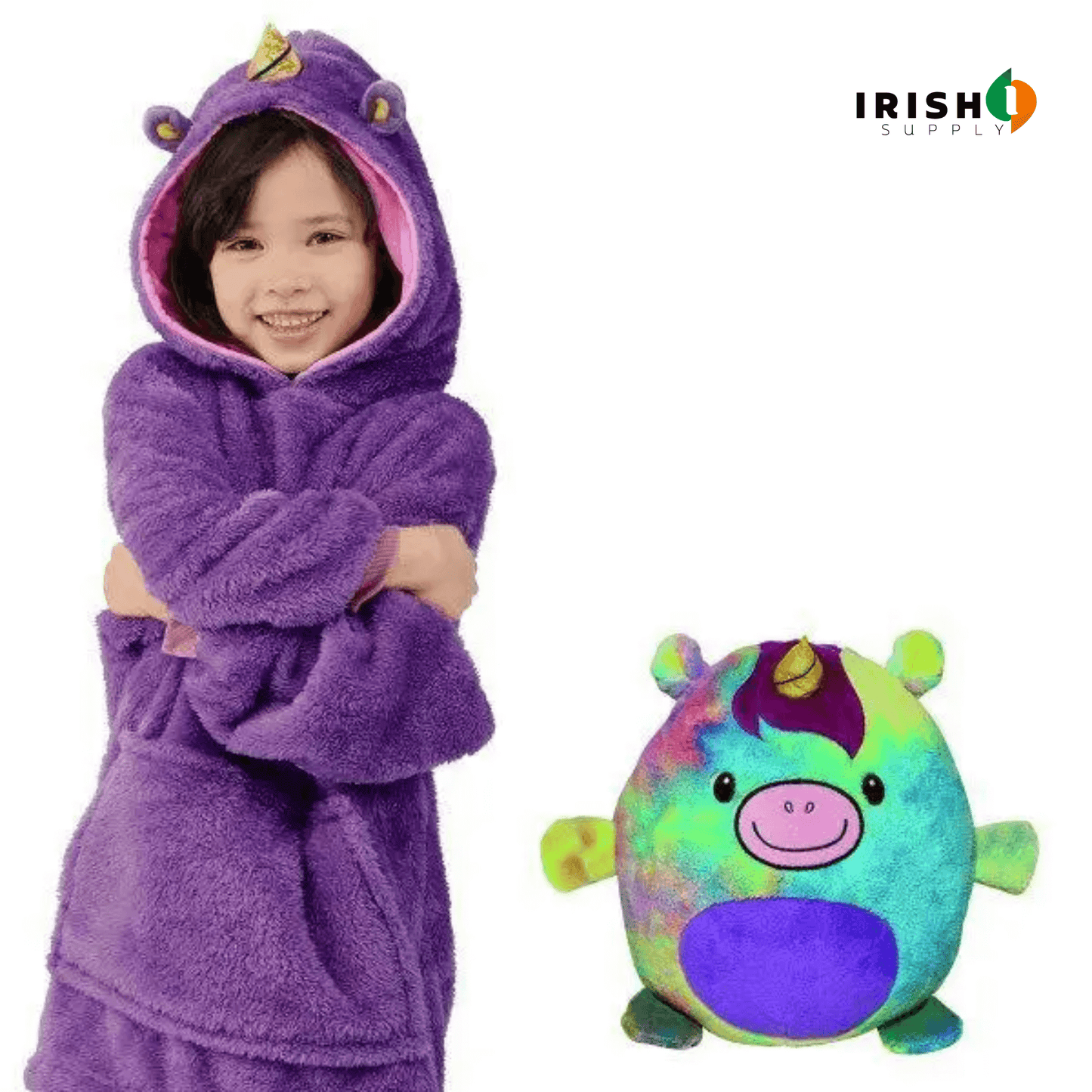 SNUGGLE Wearable Blanket with Built-In Cuddle
