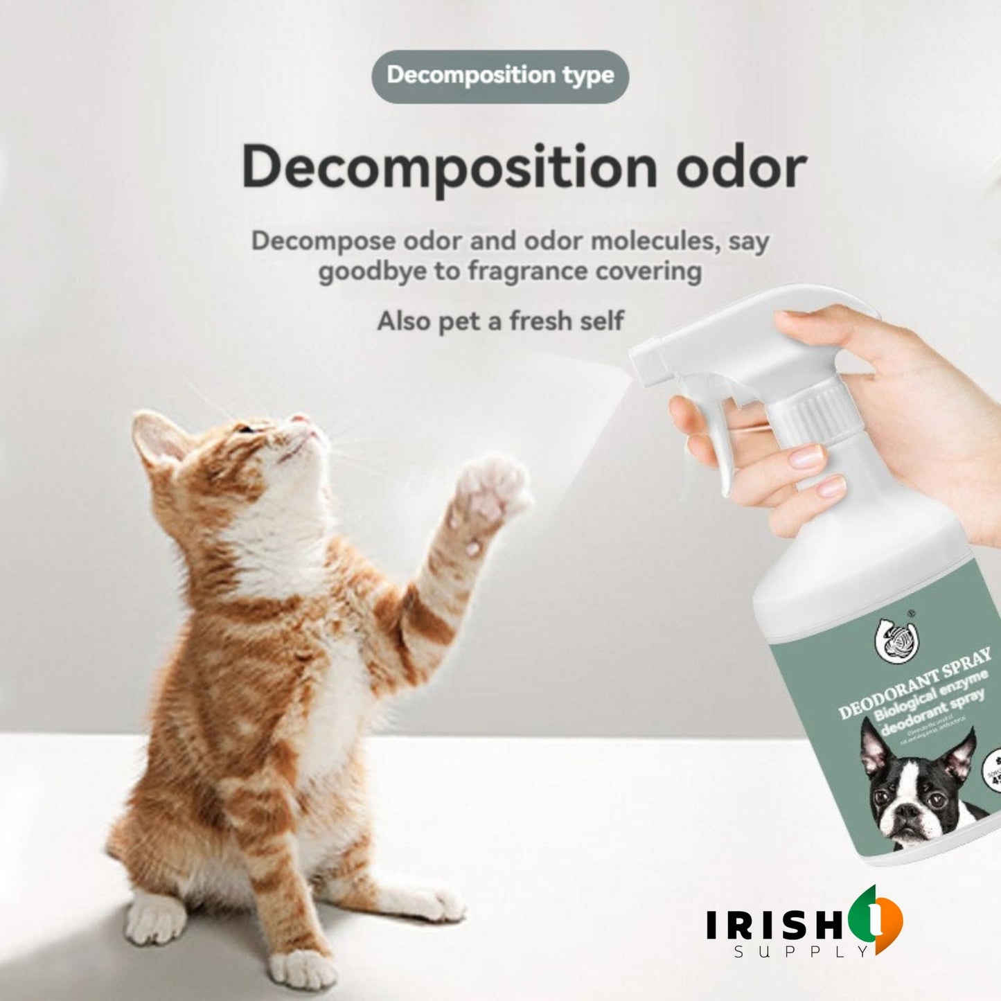 PURFIQUE Natural Pet Deodorizer Spray (450ml)
