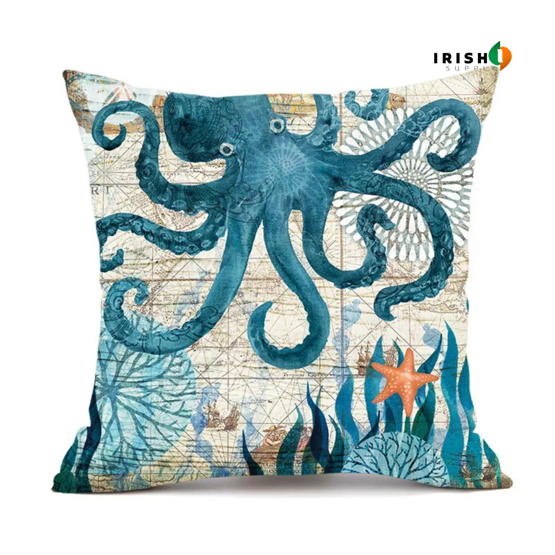 SEAHAVEN Premium Coastal Pillowcases (45x45cm)
