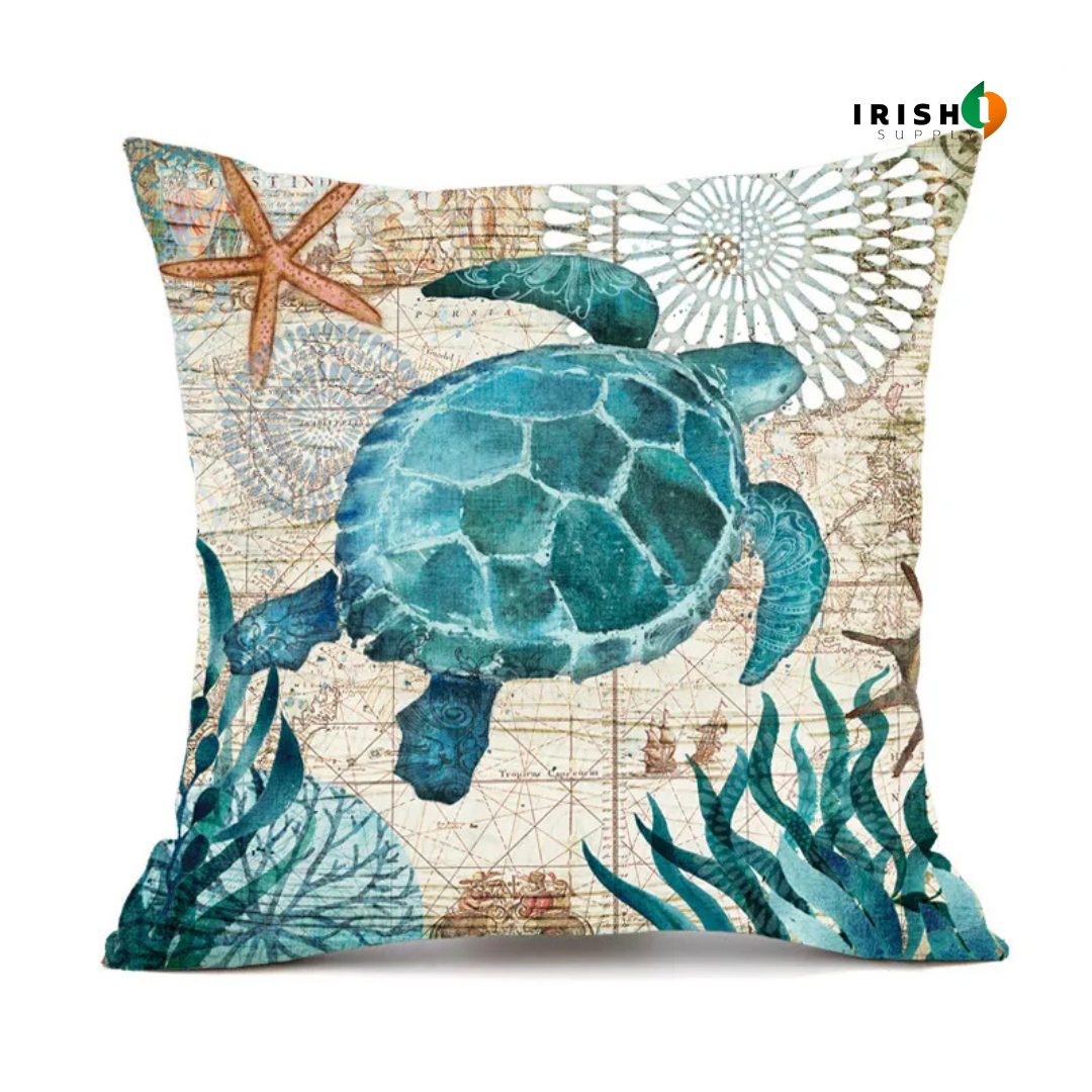SEAHAVEN Premium Coastal Pillowcases (45x45cm)