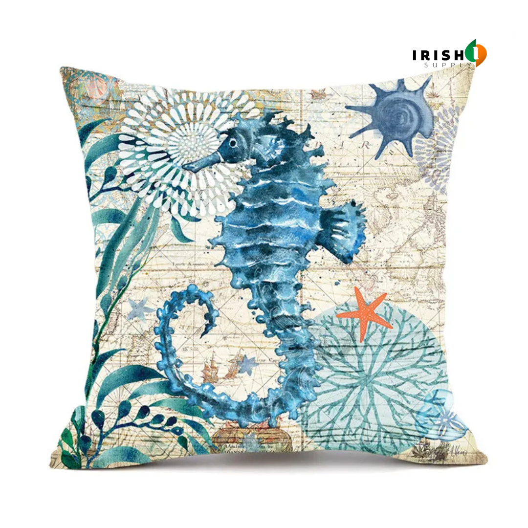 SEAHAVEN Premium Coastal Pillowcases (45x45cm)