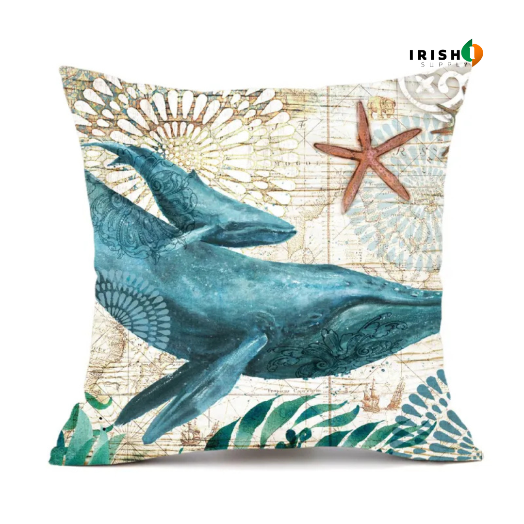 SEAHAVEN Premium Coastal Pillowcases (45x45cm)