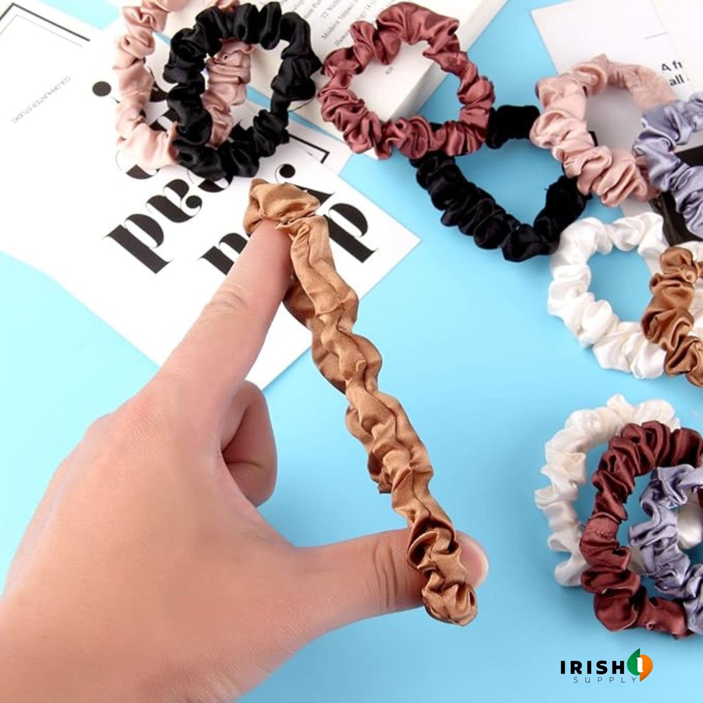 SILKWAVE Premium Silk Elastic Bands Collection