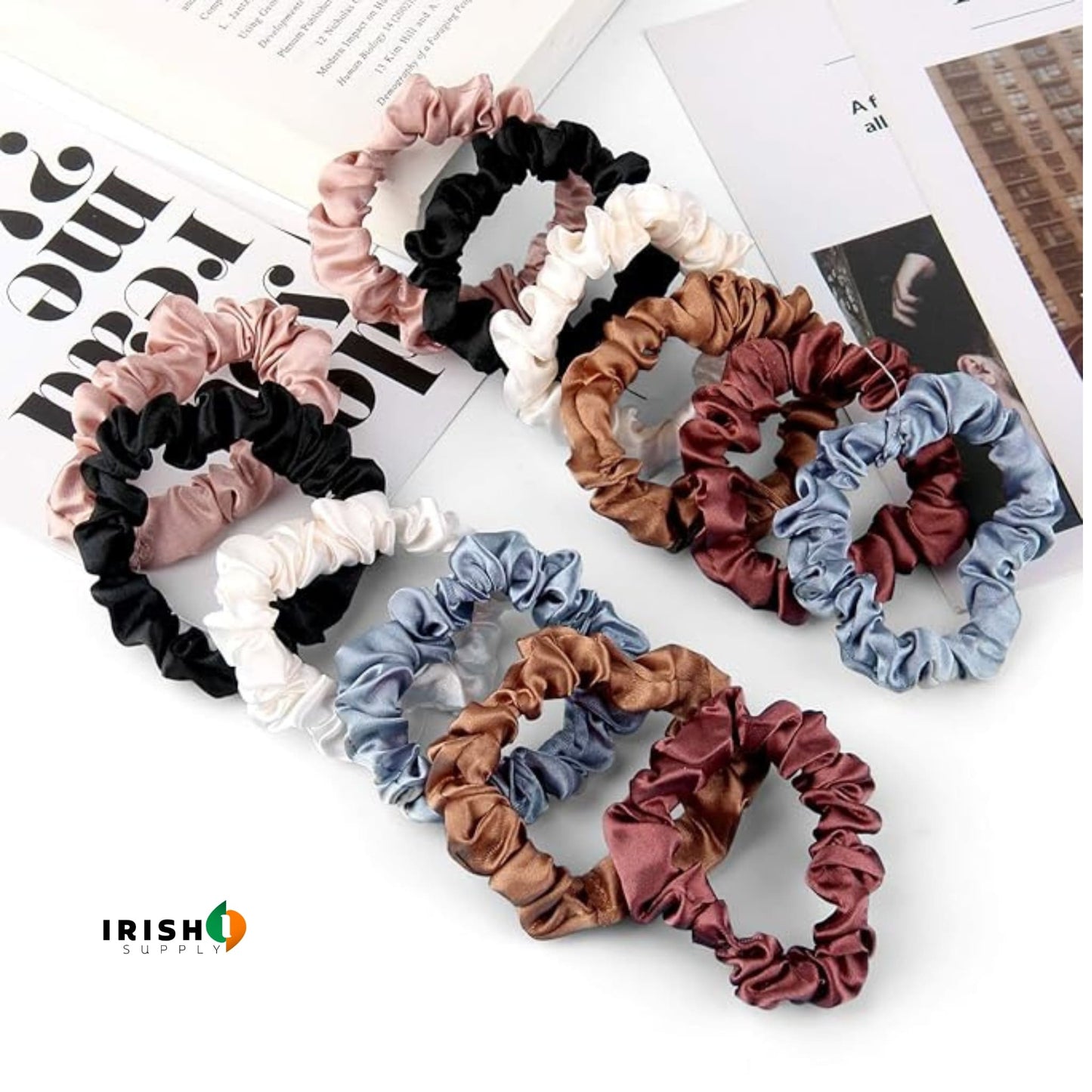 SILKWAVE Premium Silk Elastic Bands Collection