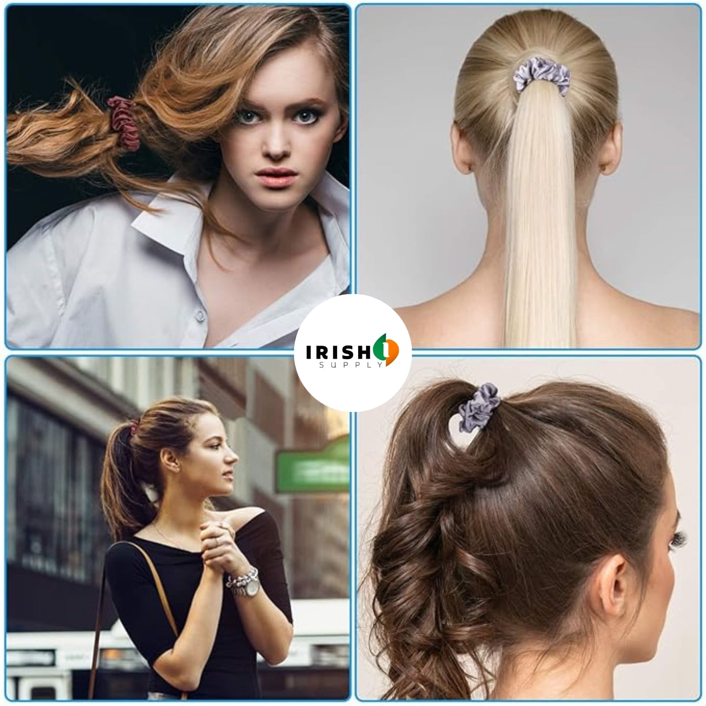 SILKWAVE Premium Silk Elastic Bands Collection