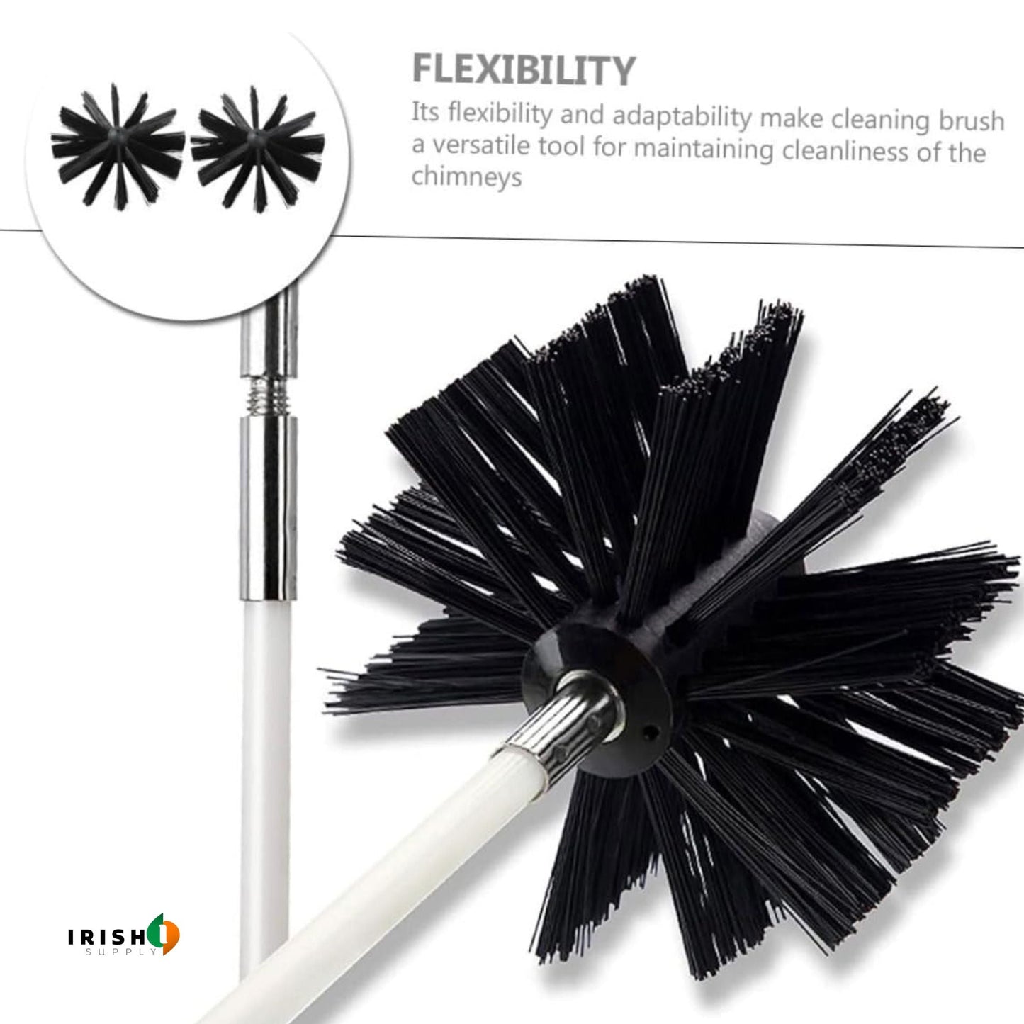 SWEEPMASTER Flexible Chimney Brush Rod Kit