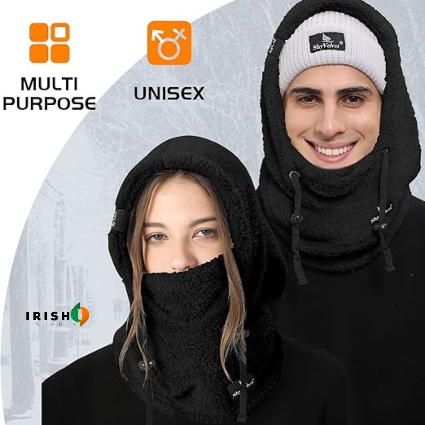 THERMAWELD Premium Arctic Hooded Scarf