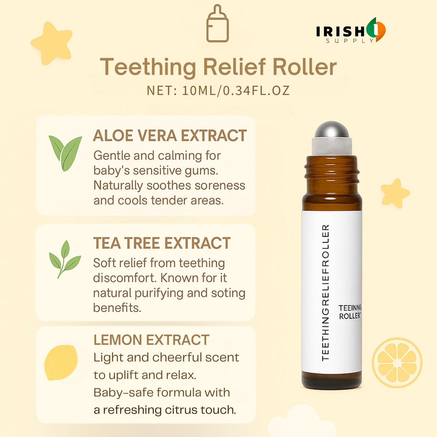 TINYZEN Natural Teething Oil for Infants