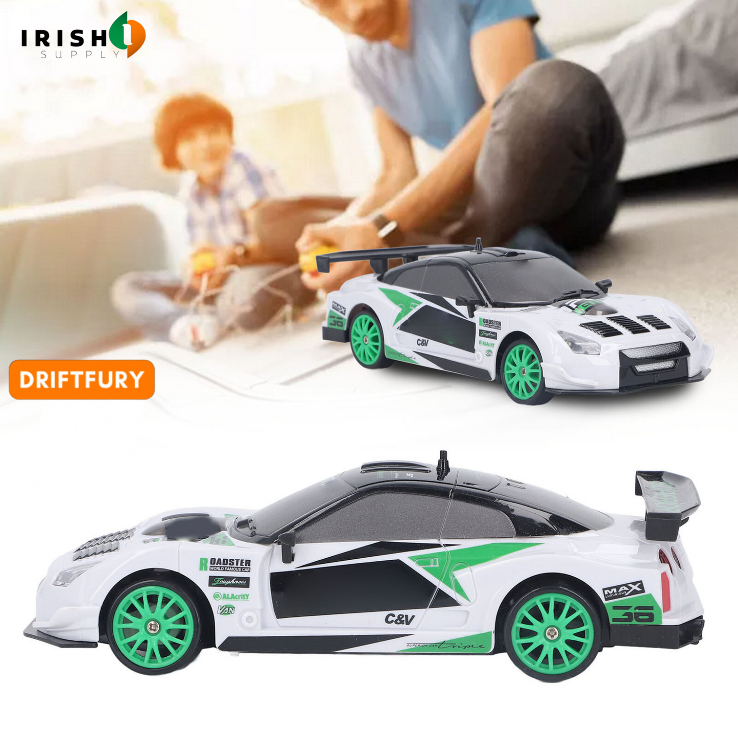 DriftFury Remote-Controlled Drift Racing Car