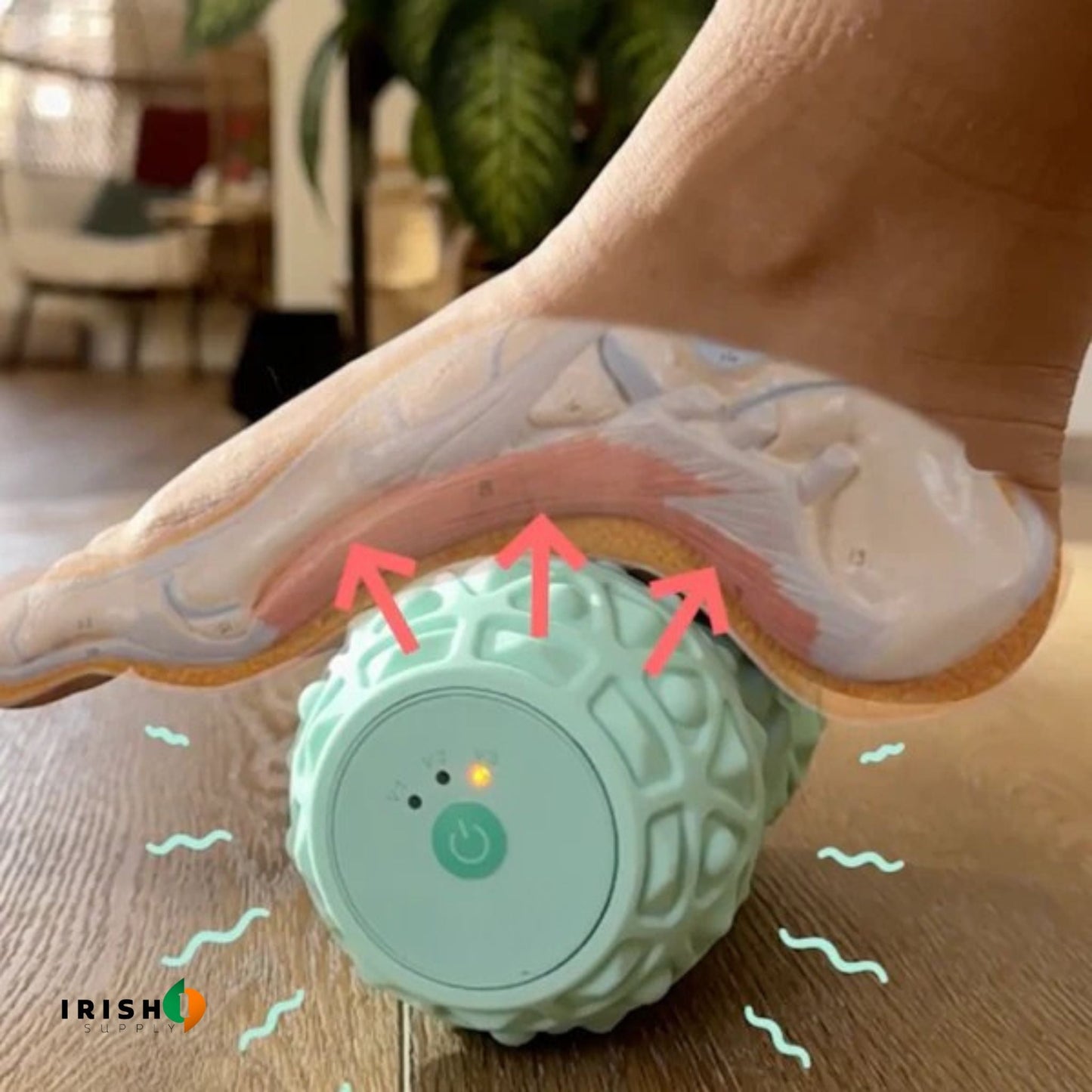 VIBRACORE Portable Vibrating Deep Tissue Roller